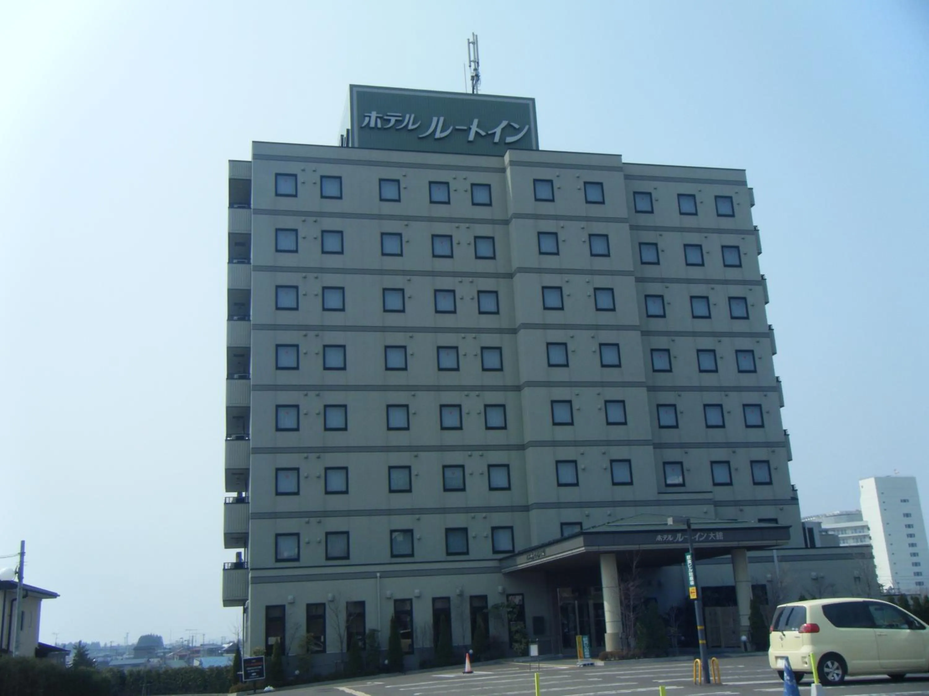 Facade/entrance in Hotel Route-Inn Odate Omachi