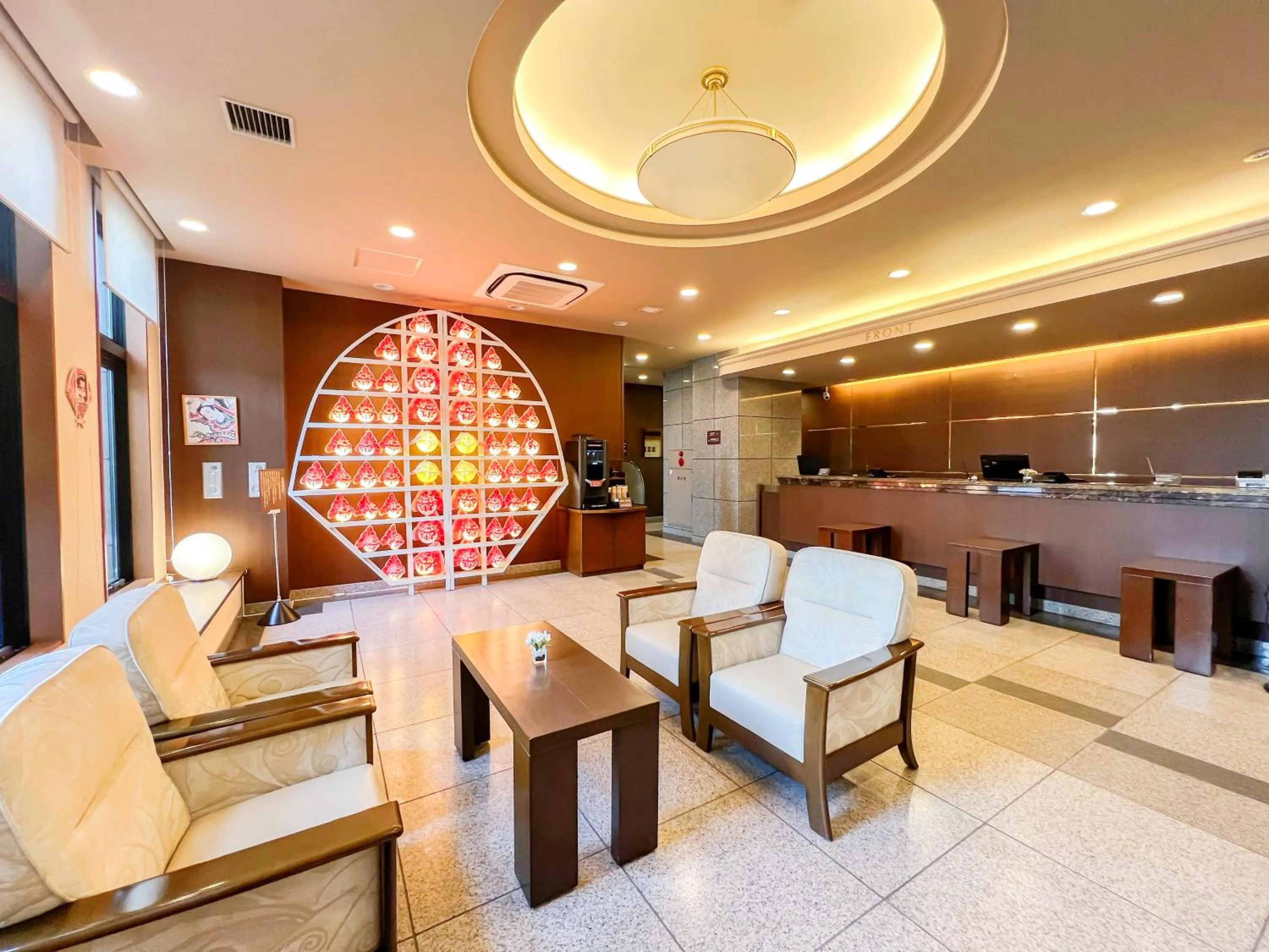 Lobby or reception in Hotel Route-Inn Hirosaki Joto