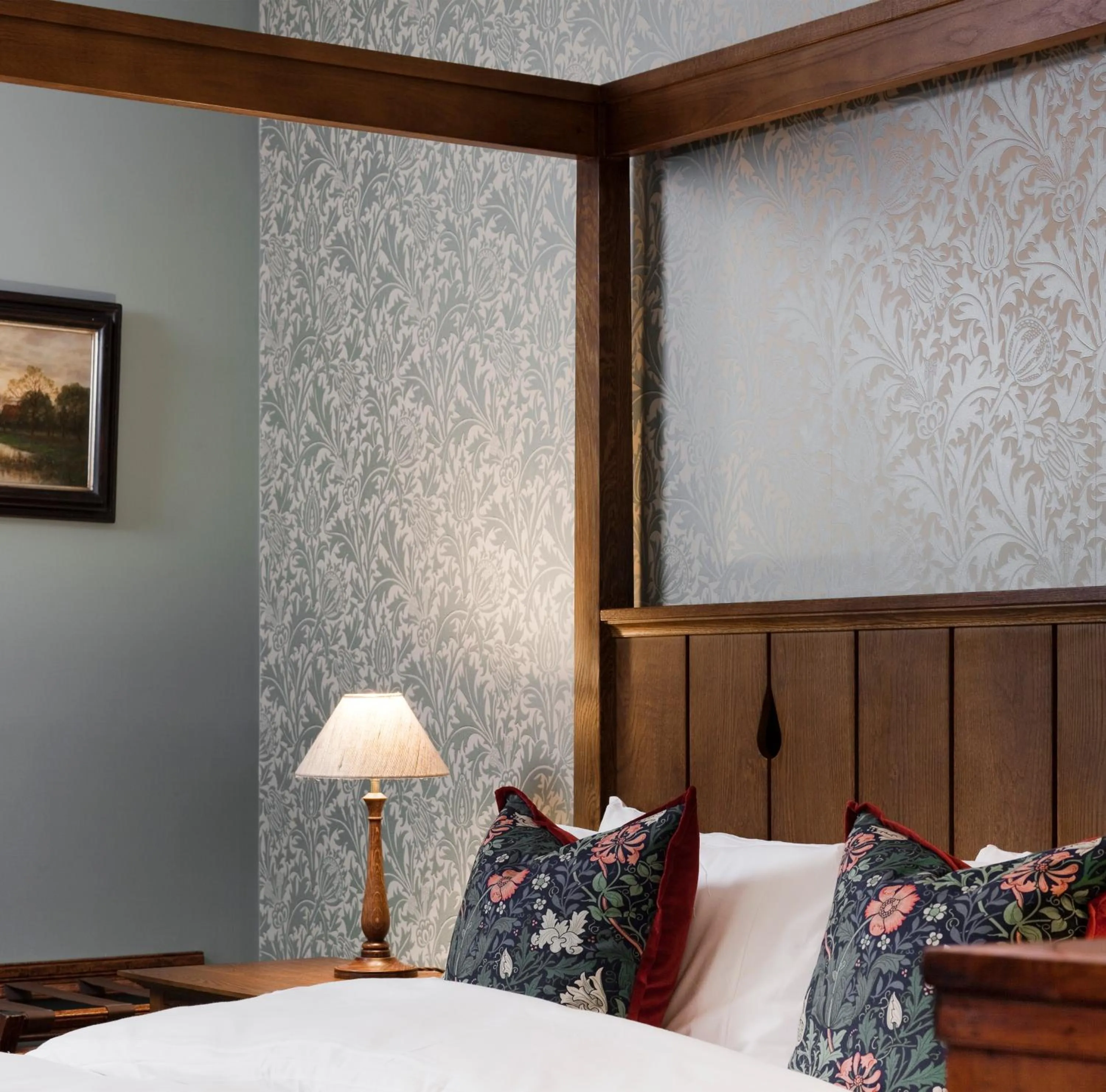 Bed in Ard na Sidhe Country House Hotel