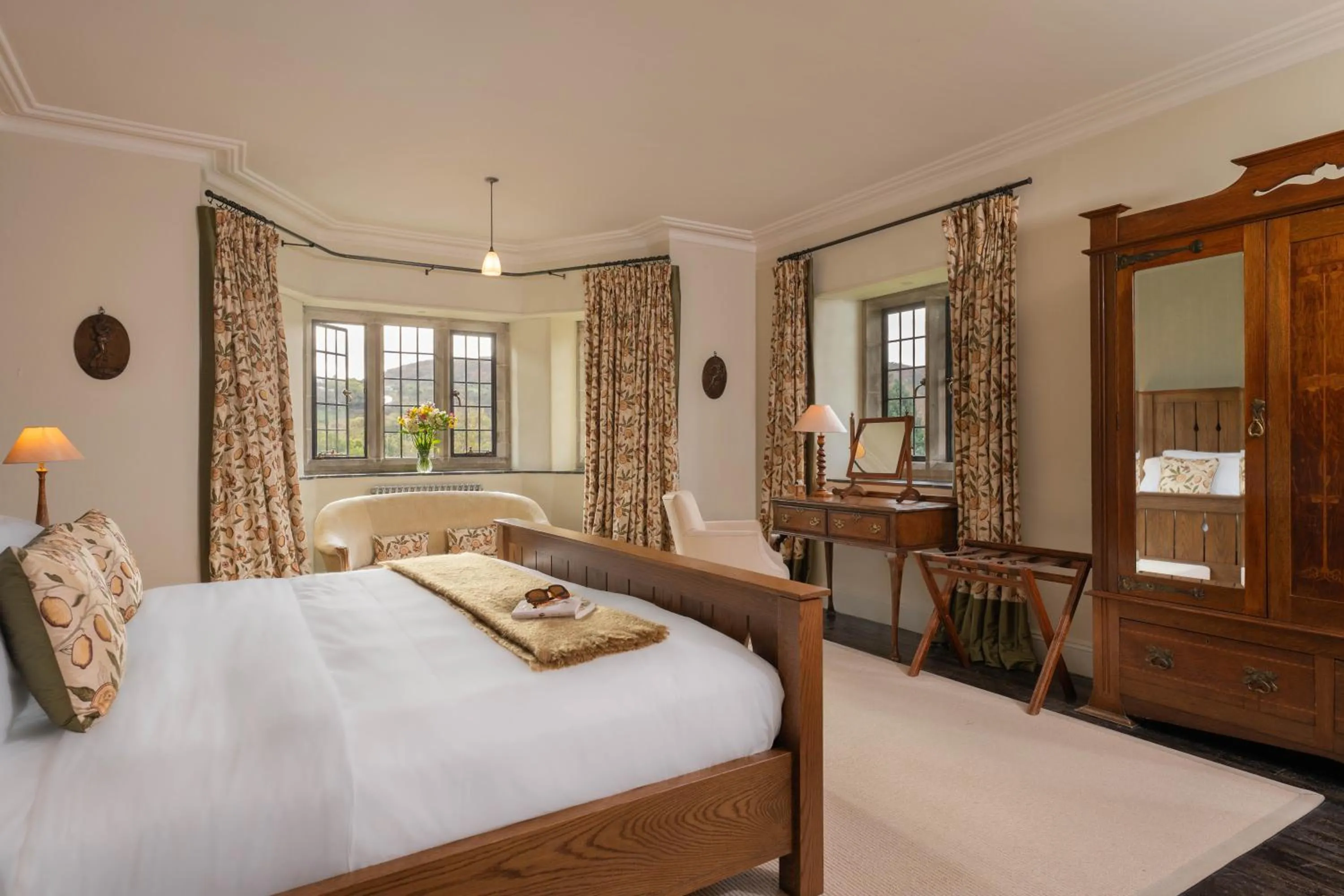 Bedroom, Bed in Ard na Sidhe Country House Hotel