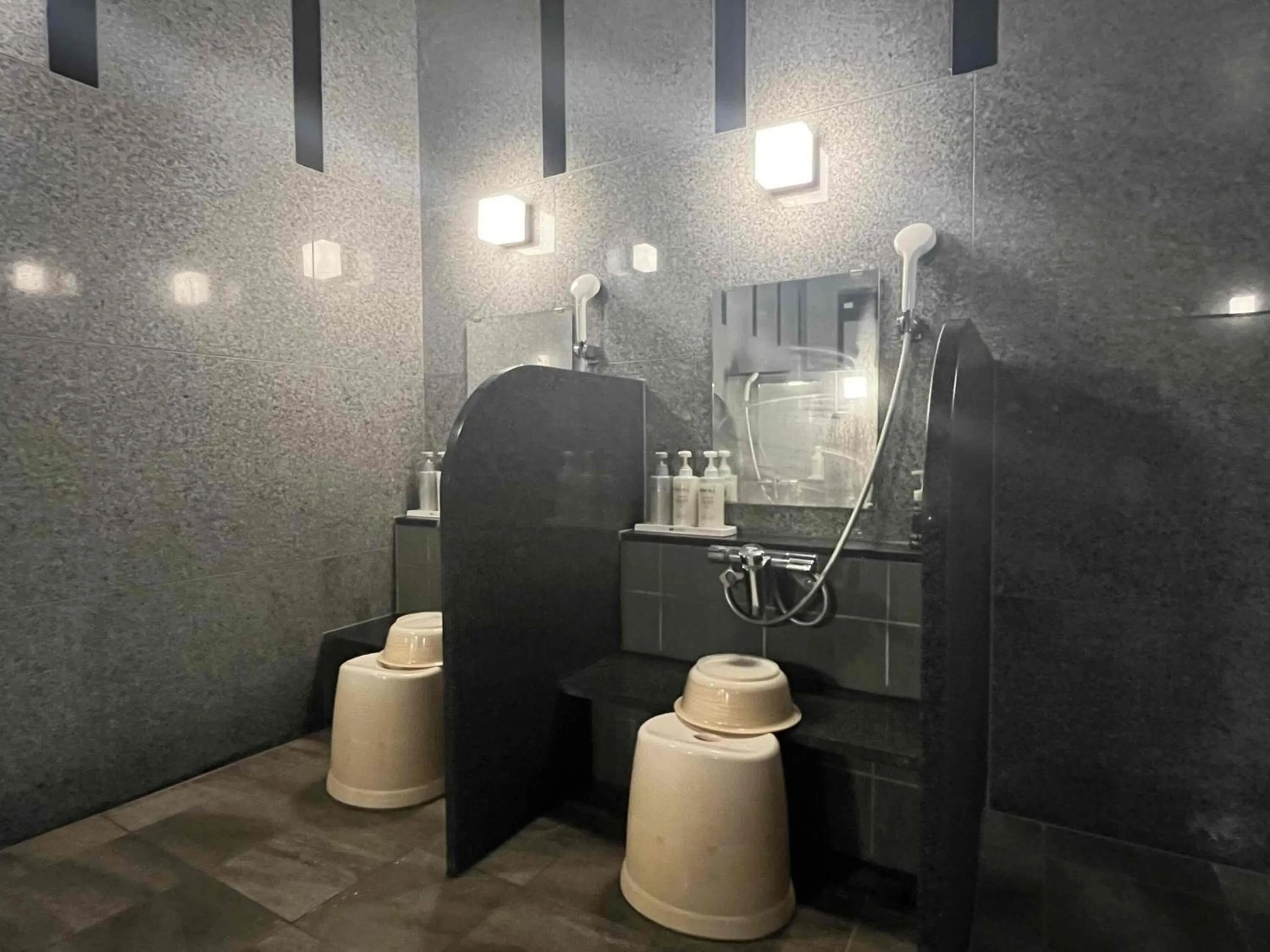 Public Bath in Hotel Route-Inn Noshiro