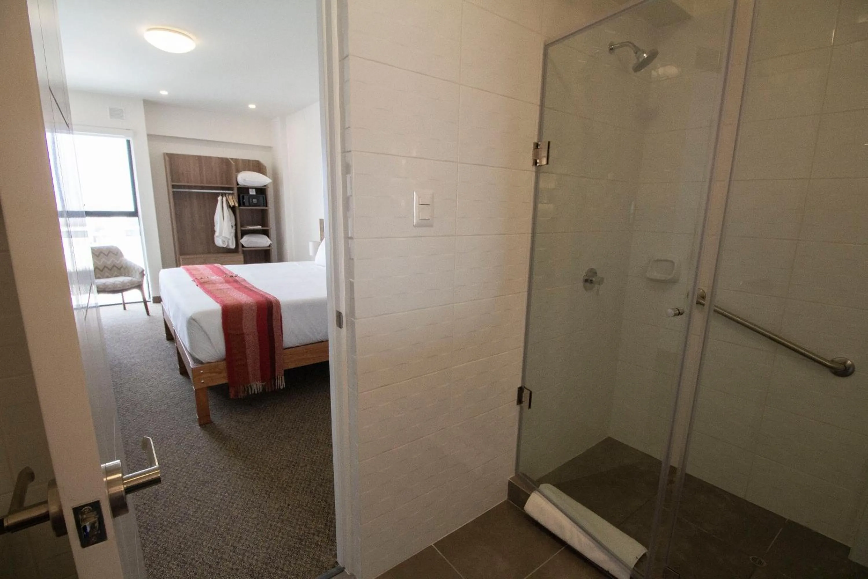 Bathroom, Bed in Tierra Viva Trujillo