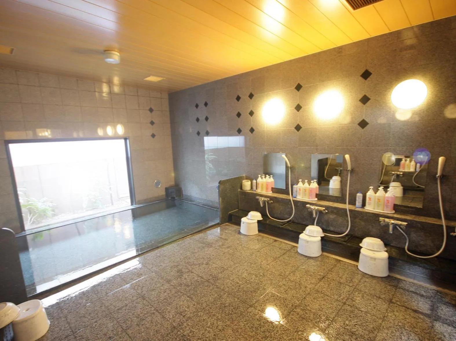 Public Bath in Hotel Route-Inn Ashikaga Ekimae