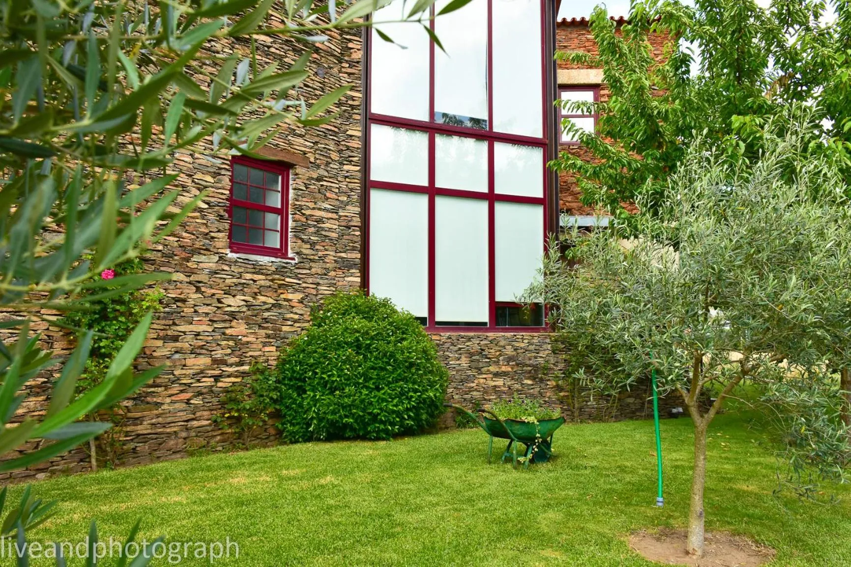 Garden view in Casa Lagar Da Alagoa