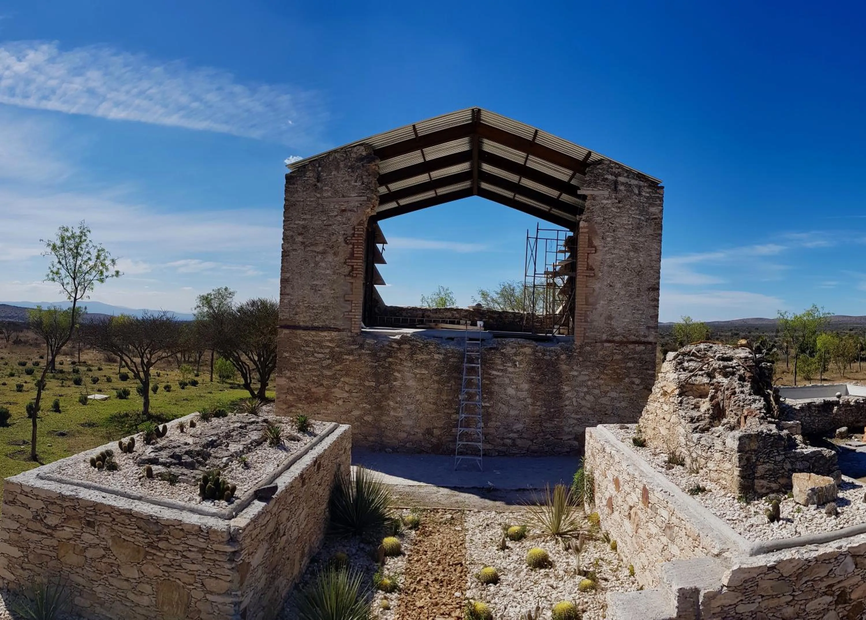 Communal lounge/ TV room in Mineral del Cielo