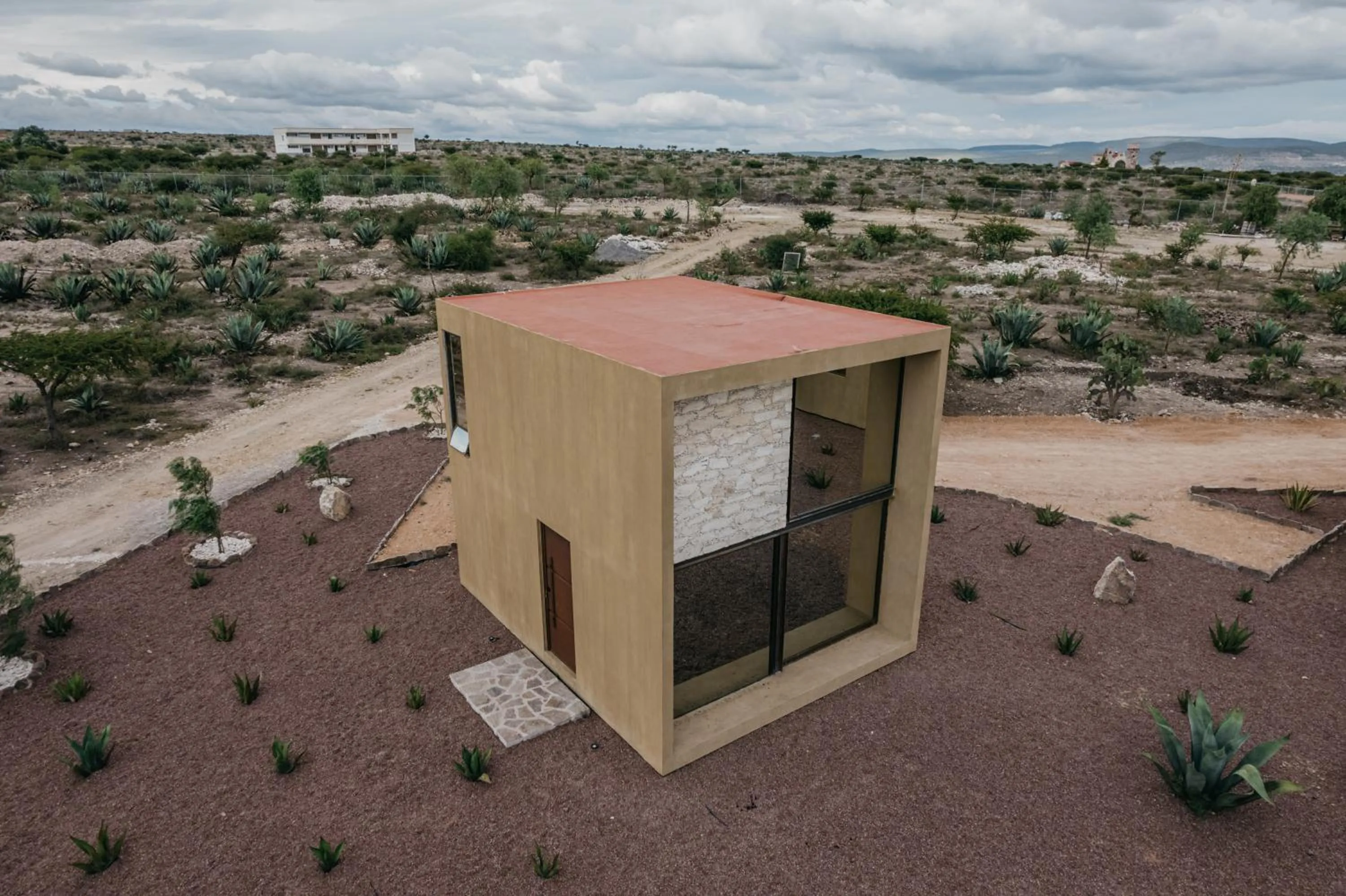Bird's eye view in Mineral del Cielo