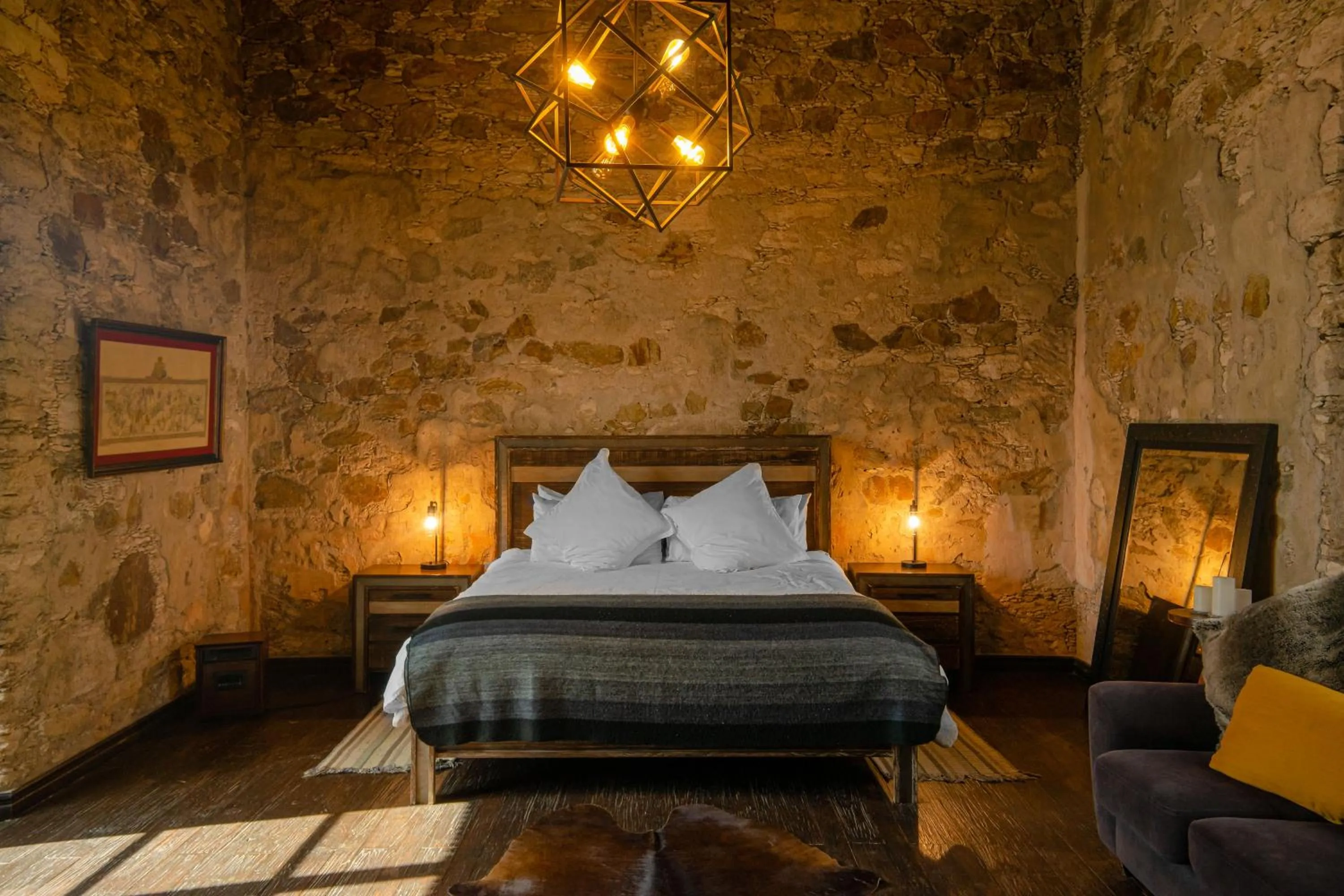 Bed in Mineral del Cielo