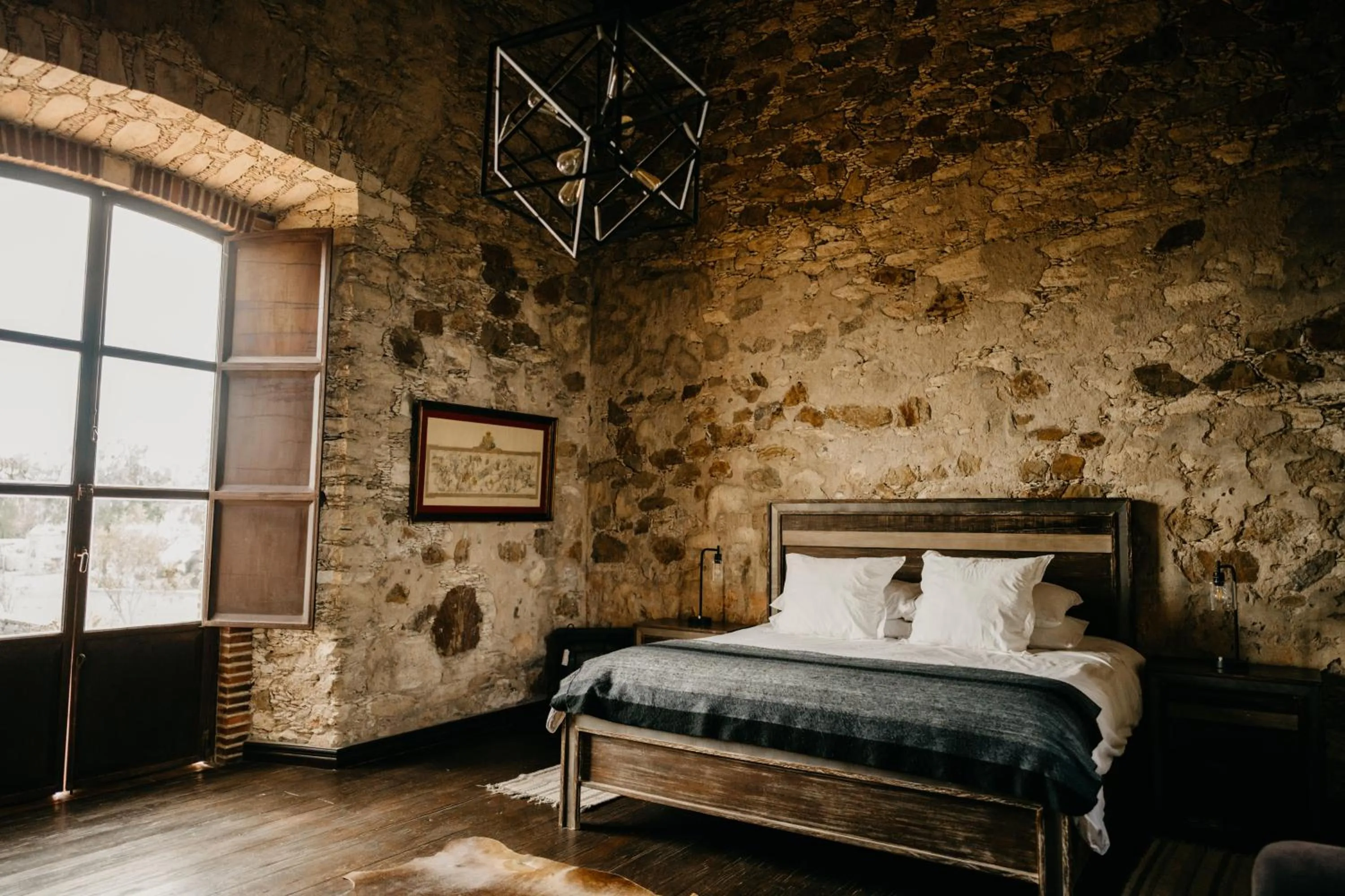 Bed in Mineral del Cielo