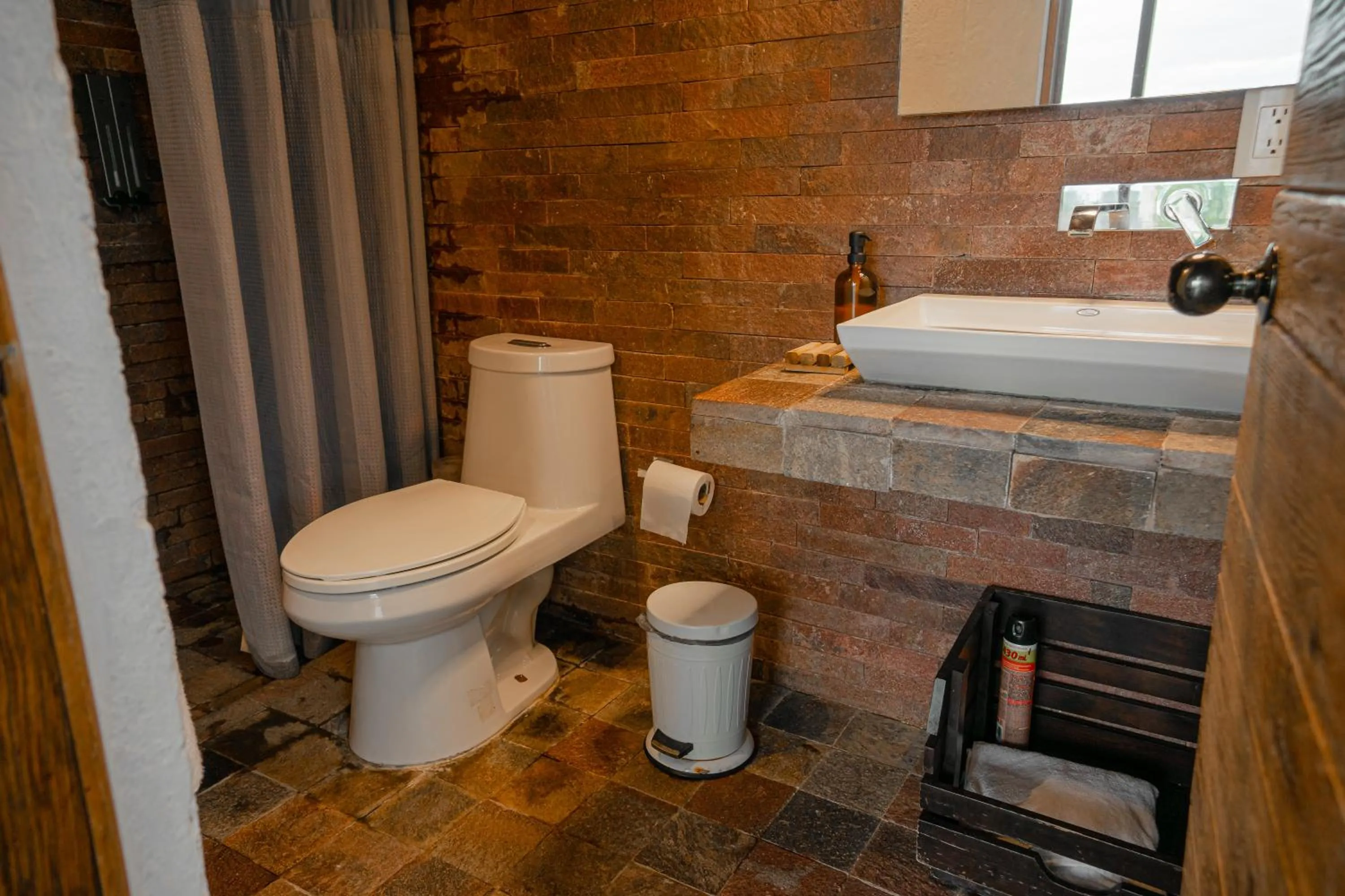 Bathroom in Mineral del Cielo