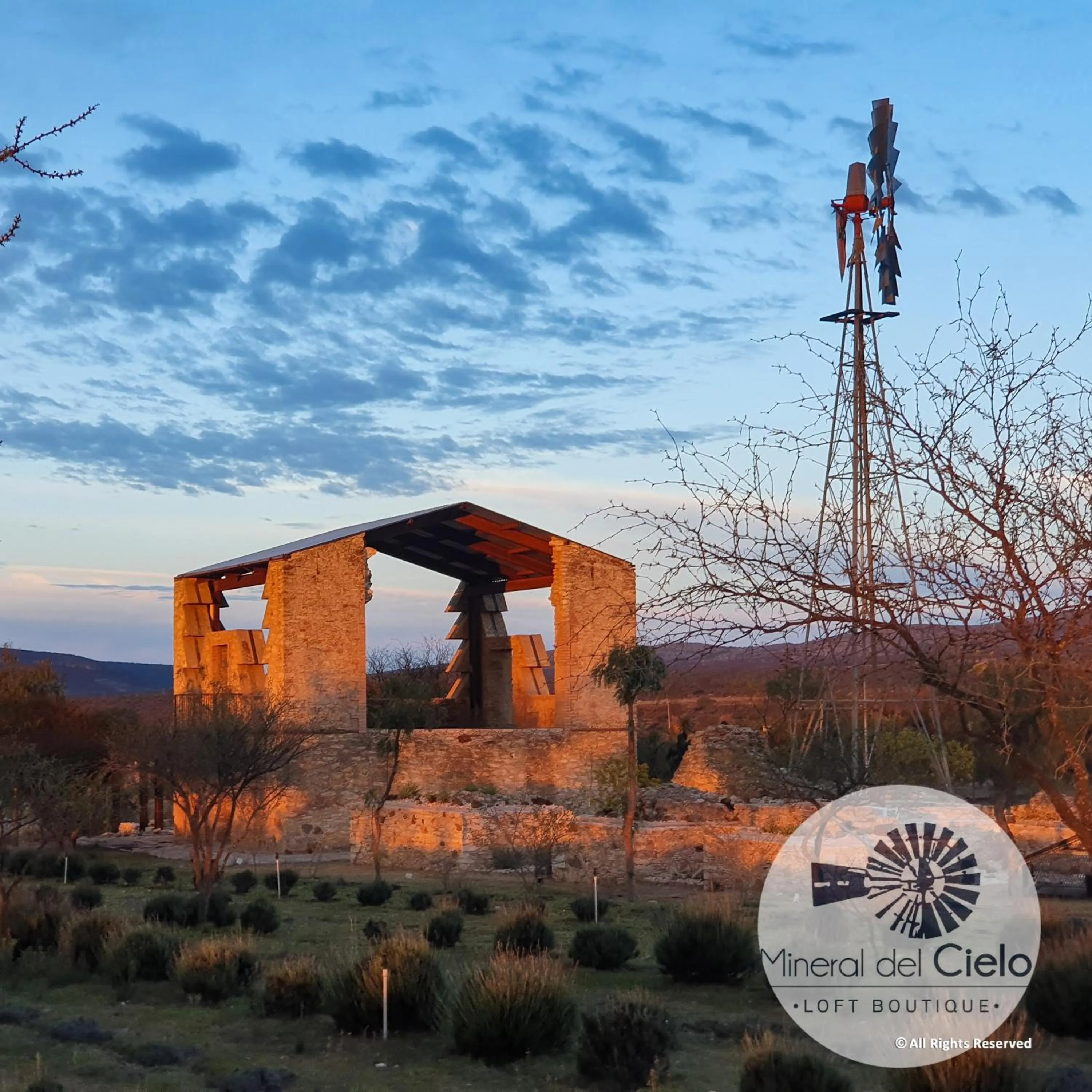 Garden in Mineral del Cielo