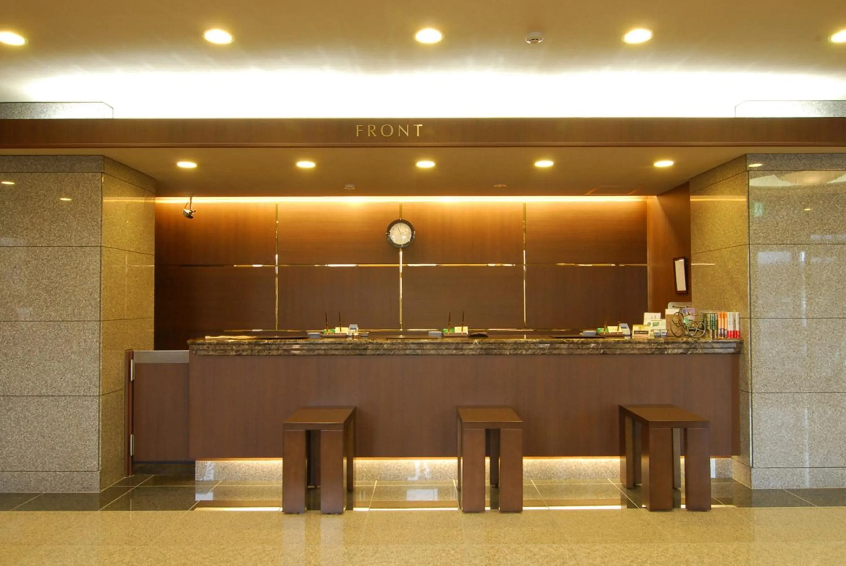 Lobby or reception in Hotel Route-Inn Shiojiri