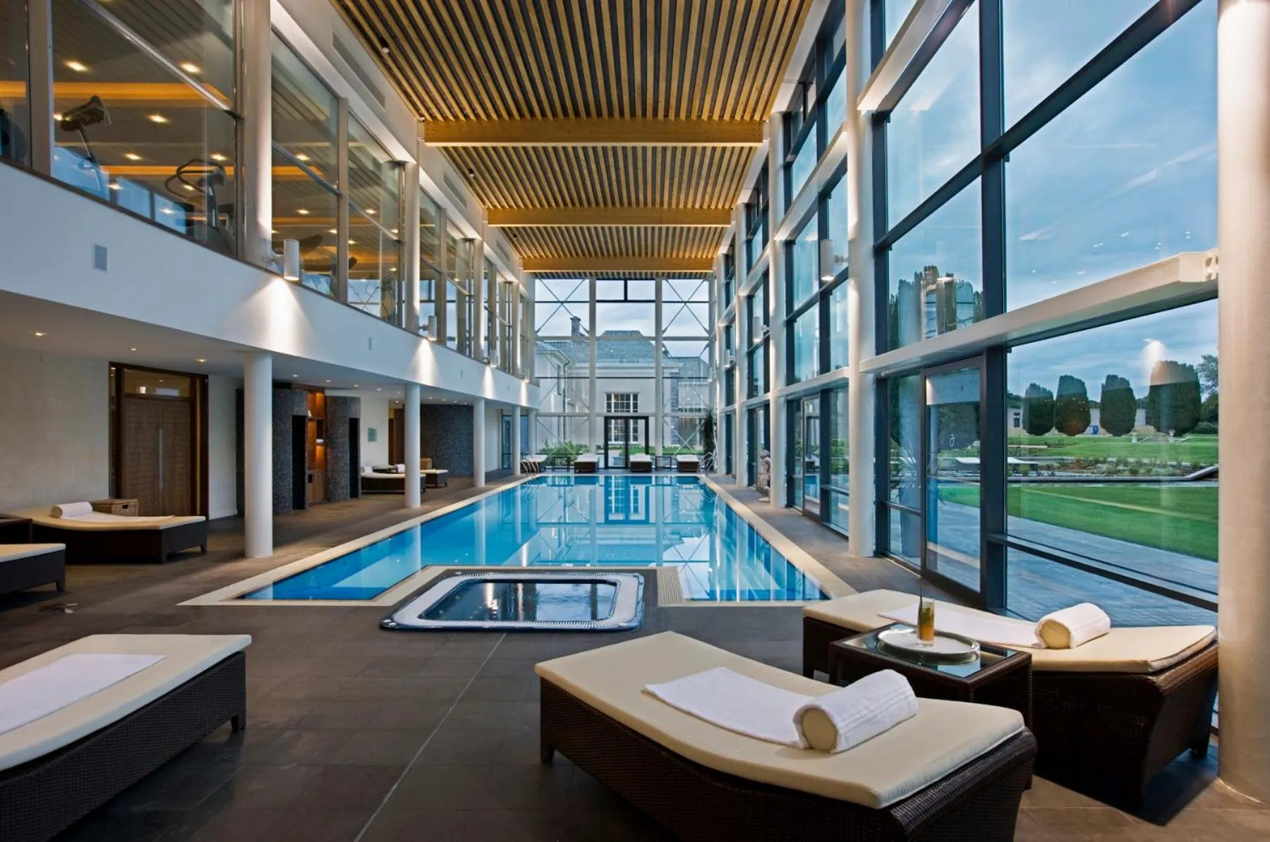 Swimming pool in Castlemartyr Resort Hotel