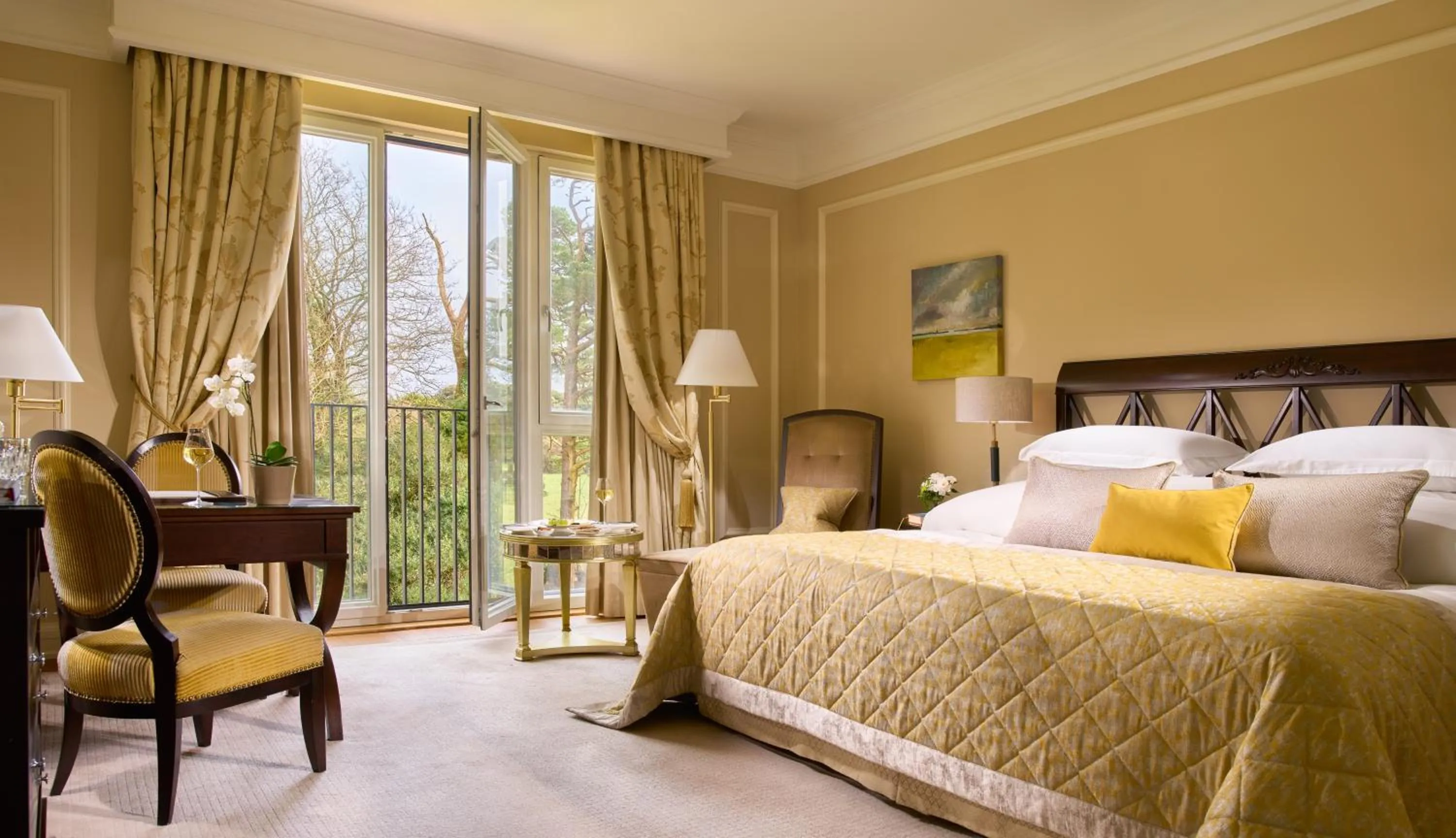 Property building, Bed in Castlemartyr Resort Hotel
