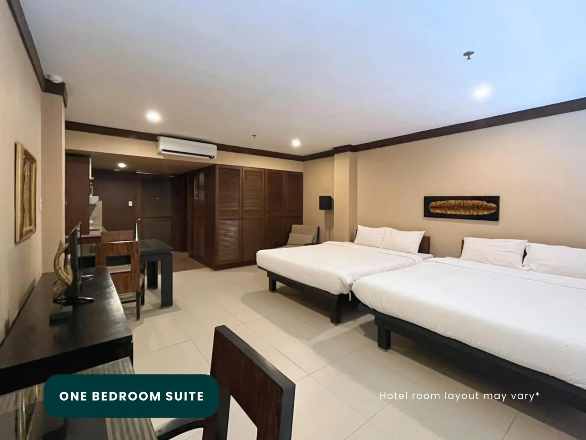 Bed in Coralpoint Gardens Suites & Residences