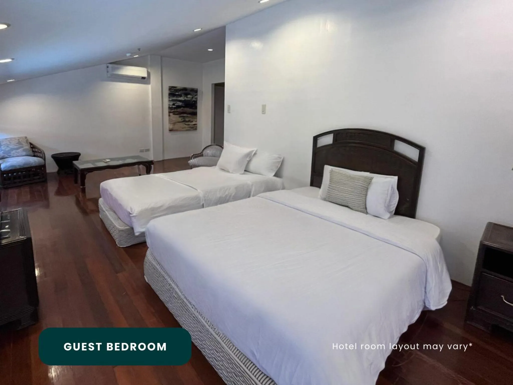 Bed in Coralpoint Gardens Suites & Residences