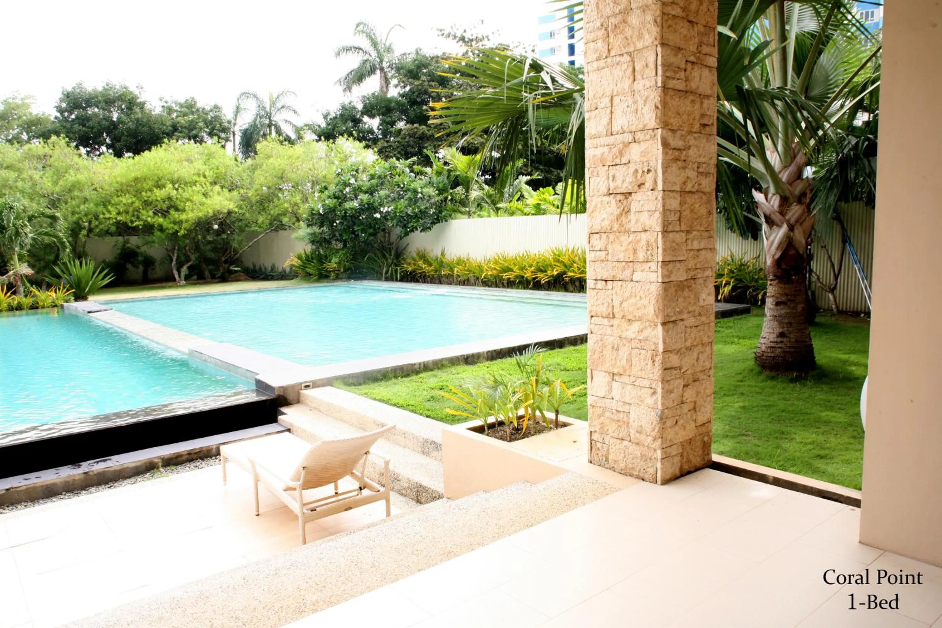 Garden view in Coralpoint Gardens Suites & Residences