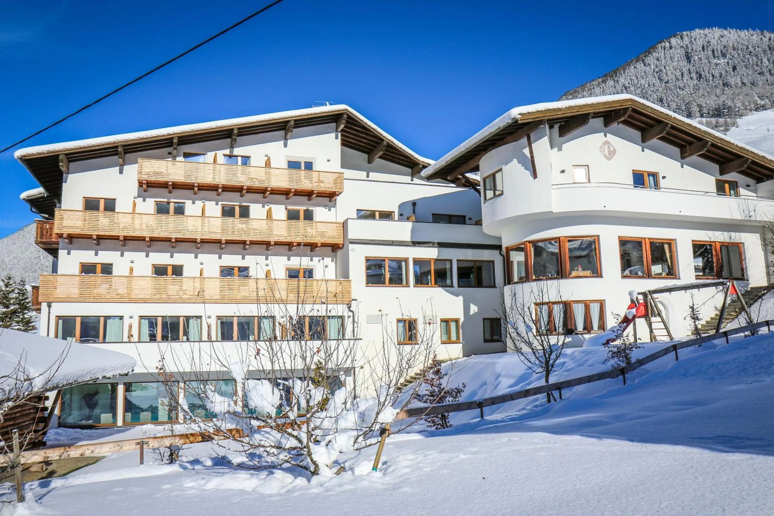 Property building in Hotel Edelweiss Superior