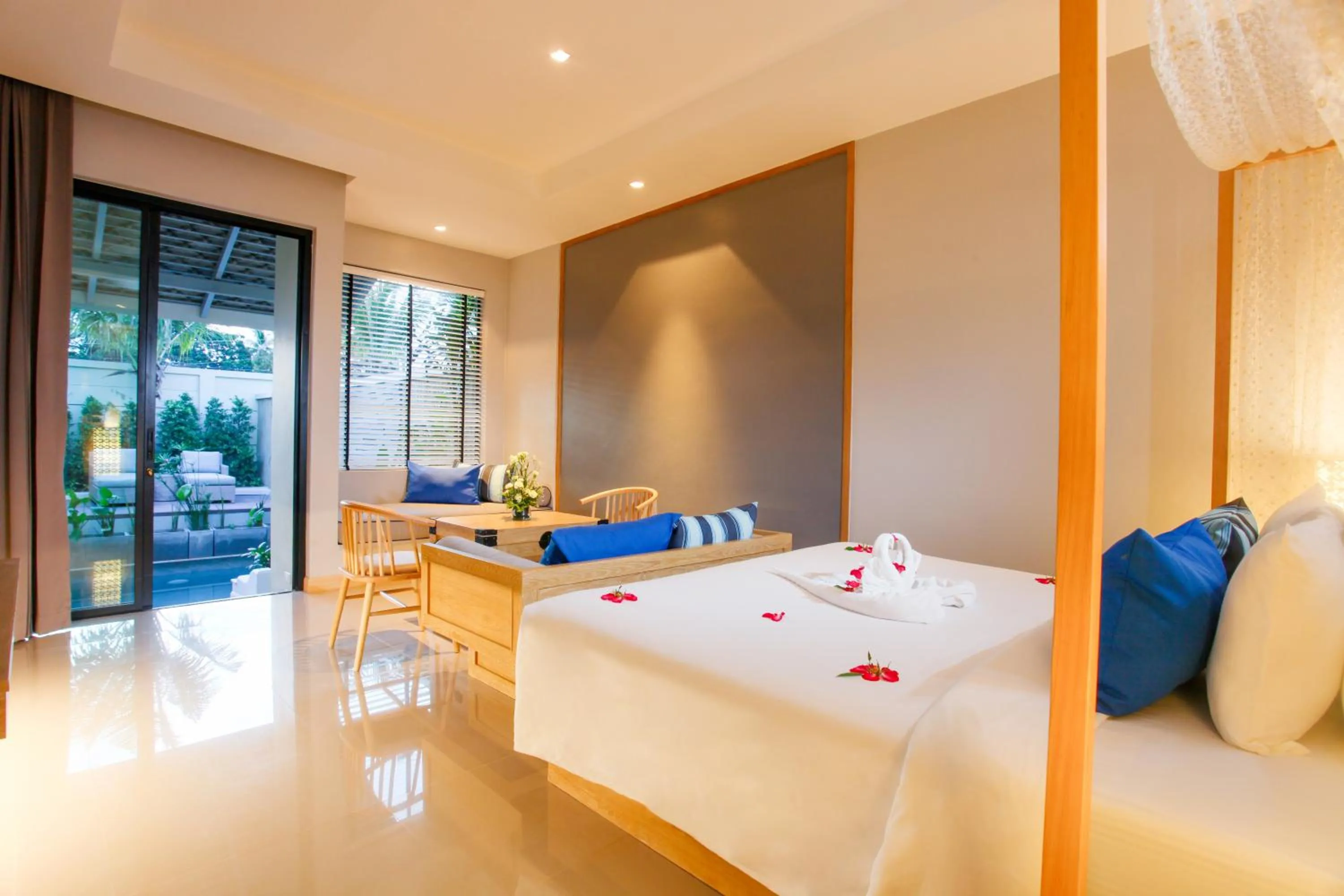 Seating area, Bed in CRAFT Resort & Villas, Phuket Town