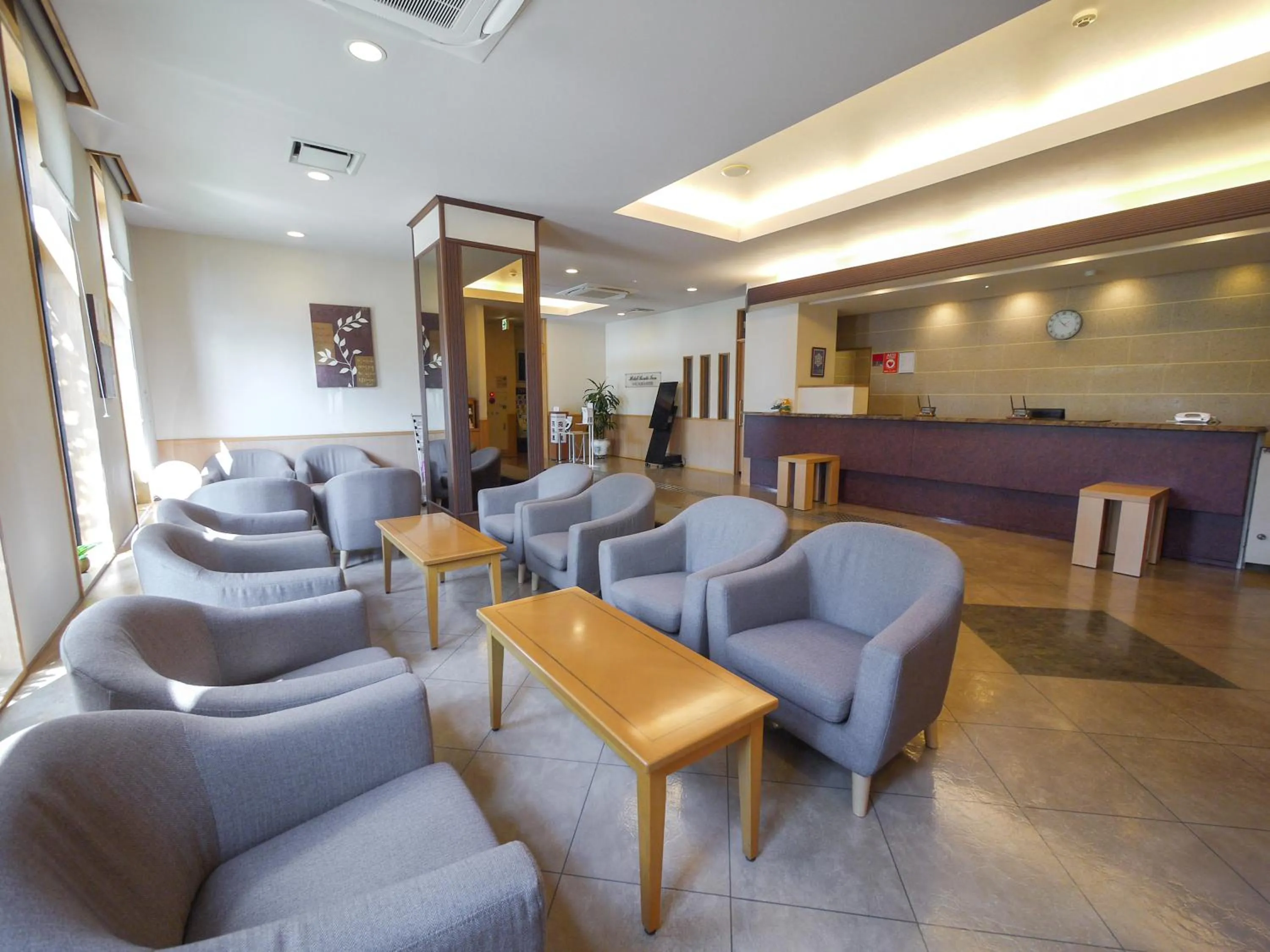 Lobby or reception in Hotel Route-Inn Nagaoka Inter