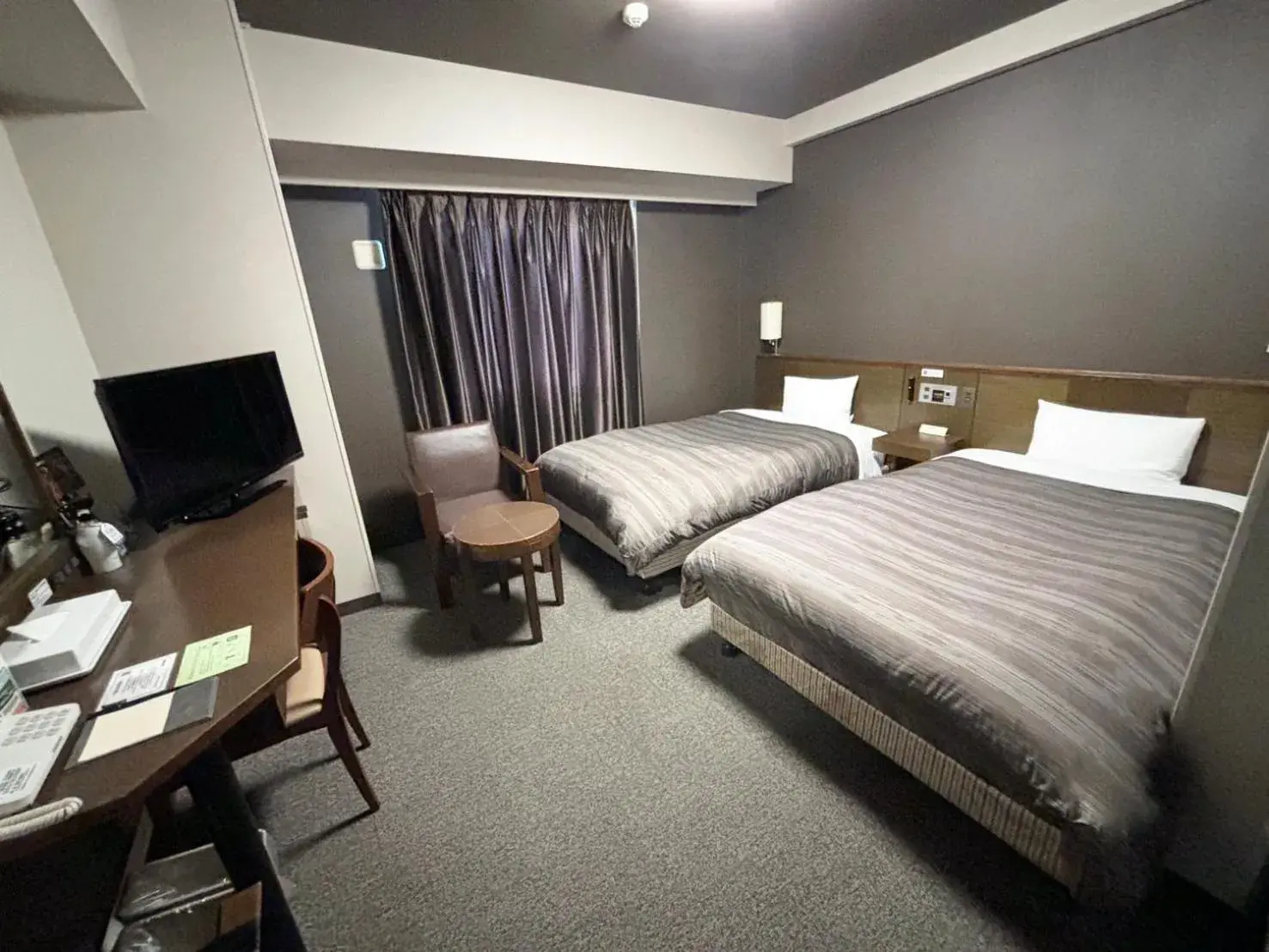 Comfort Twin Room - single occupancy - Non-Smoking in Hotel Route-Inn Shibukawa Comfort Twin Room - single occupancy - Non-Smoking in Hotel Route-Inn Shibukawa