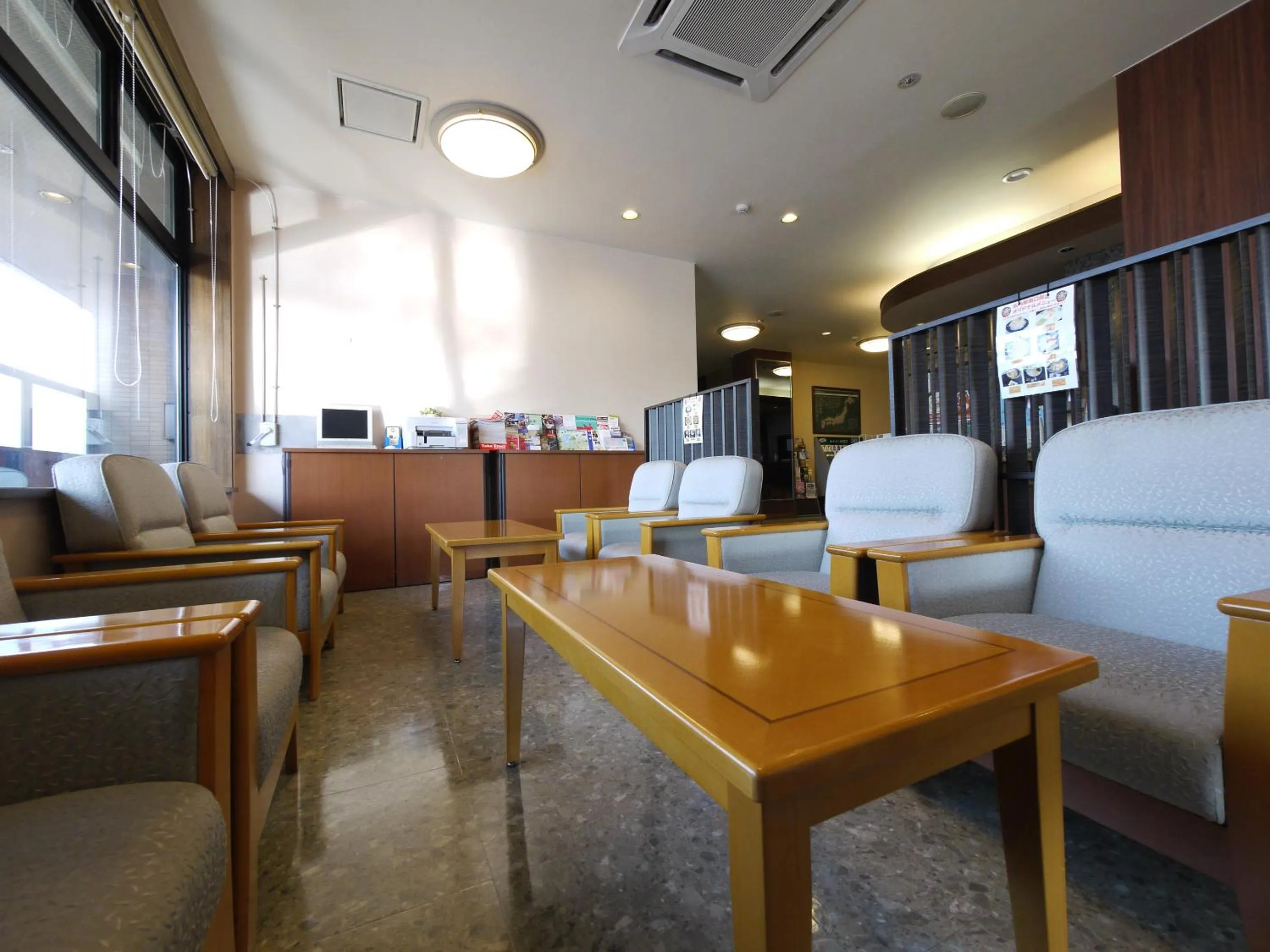 Lobby or reception in Hotel Route-Inn Takasaki Eki Nishiguchi