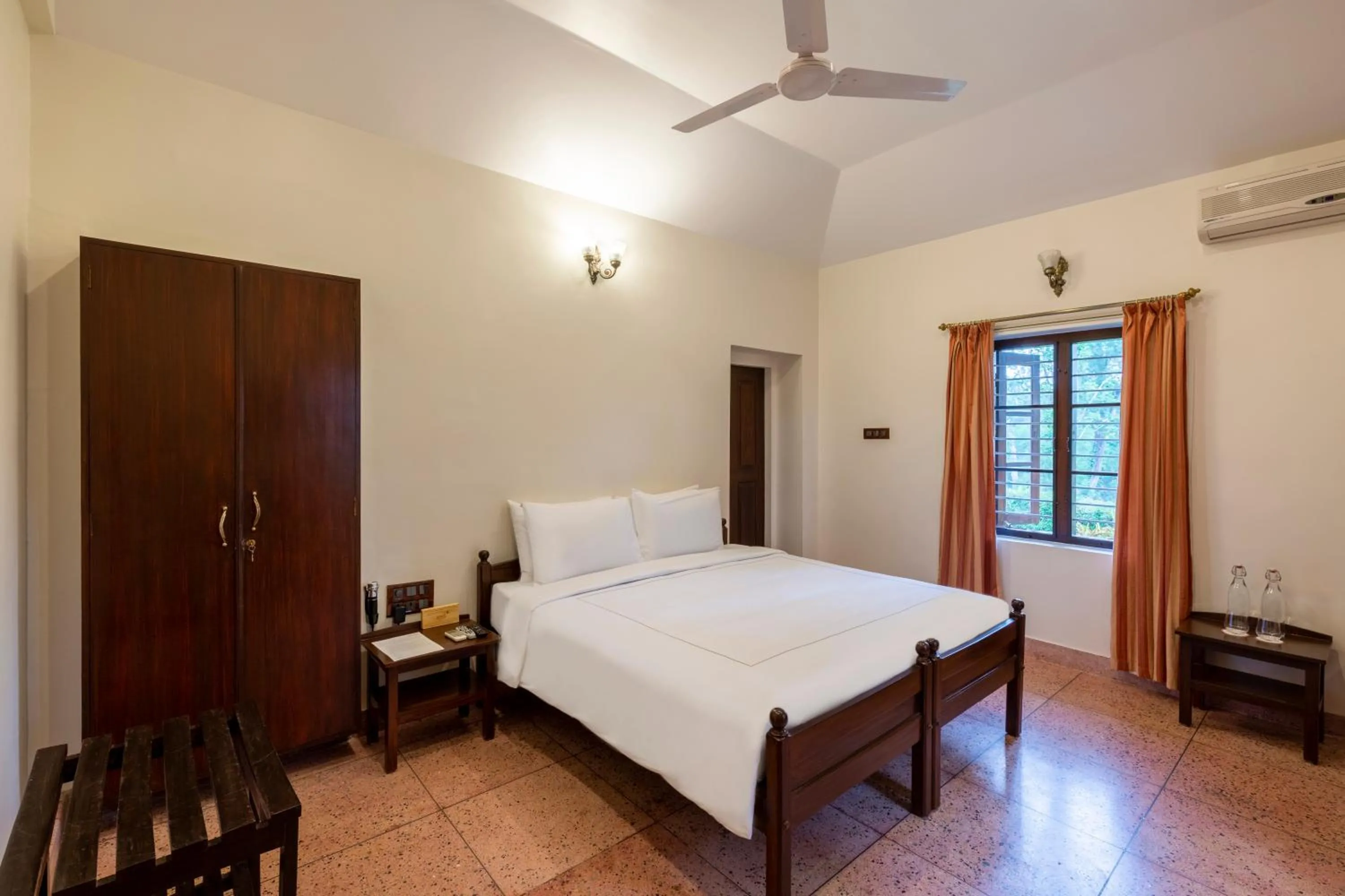 Bed in Ama Plantation Trails Coorg