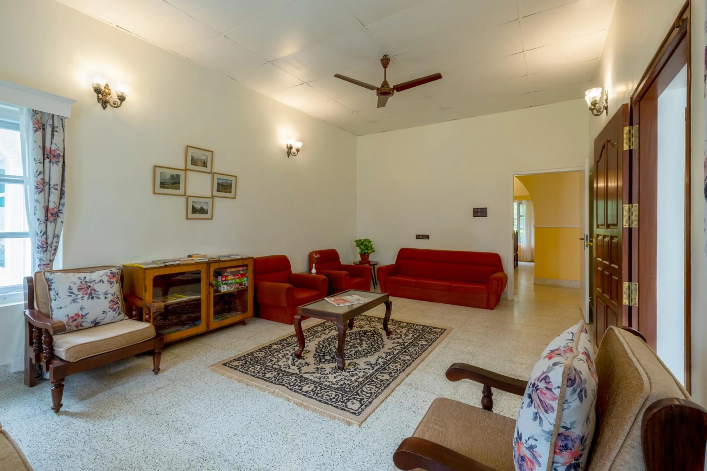 Living room in Ama Plantation Trails Coorg