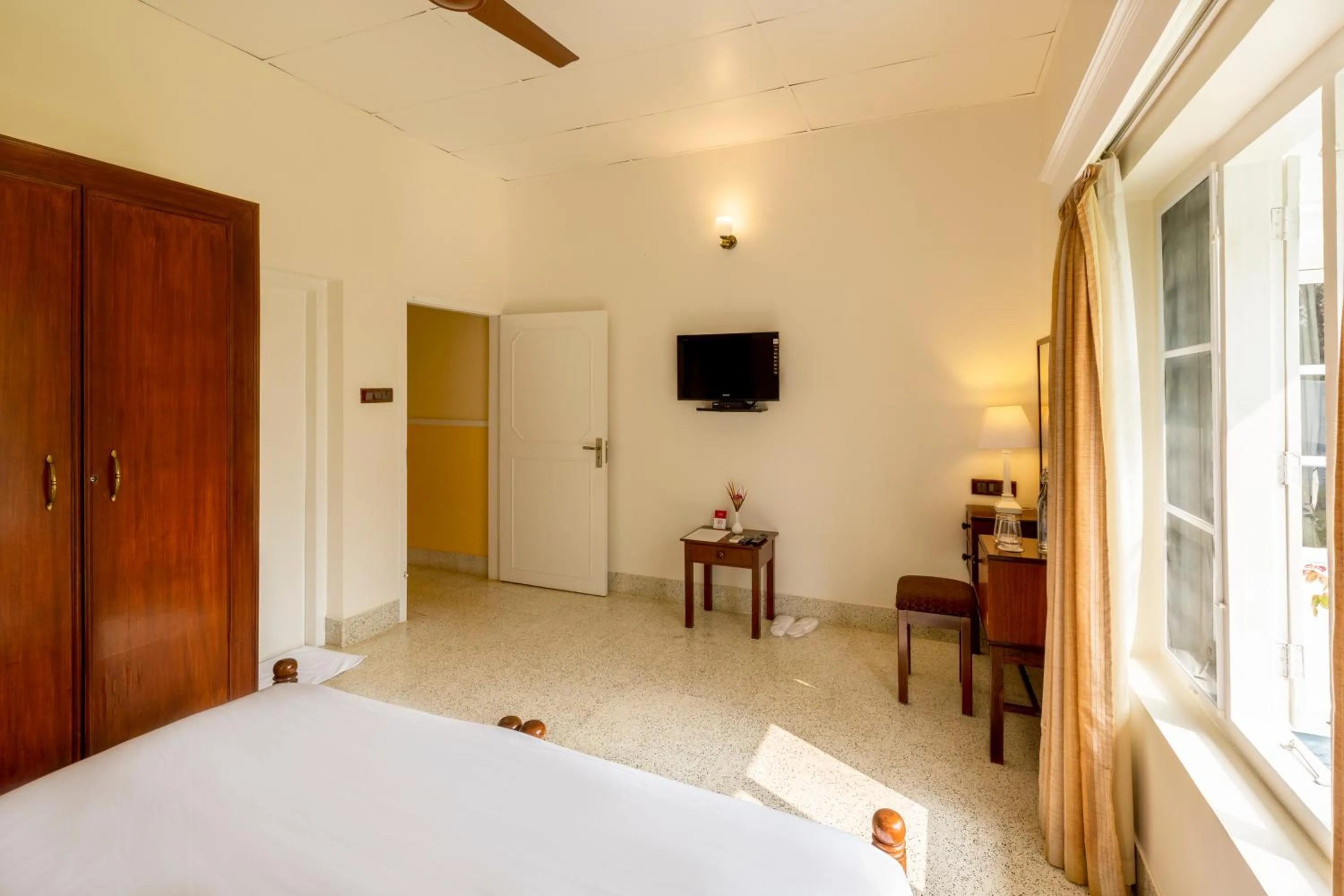 Bed in Ama Plantation Trails Coorg