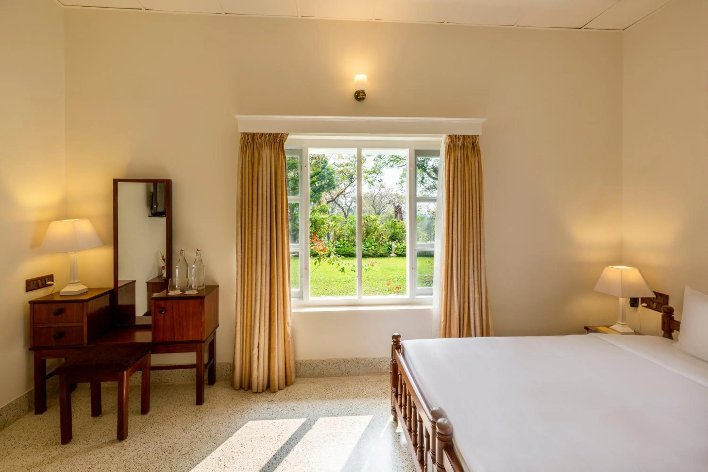 Bed in Ama Plantation Trails Coorg