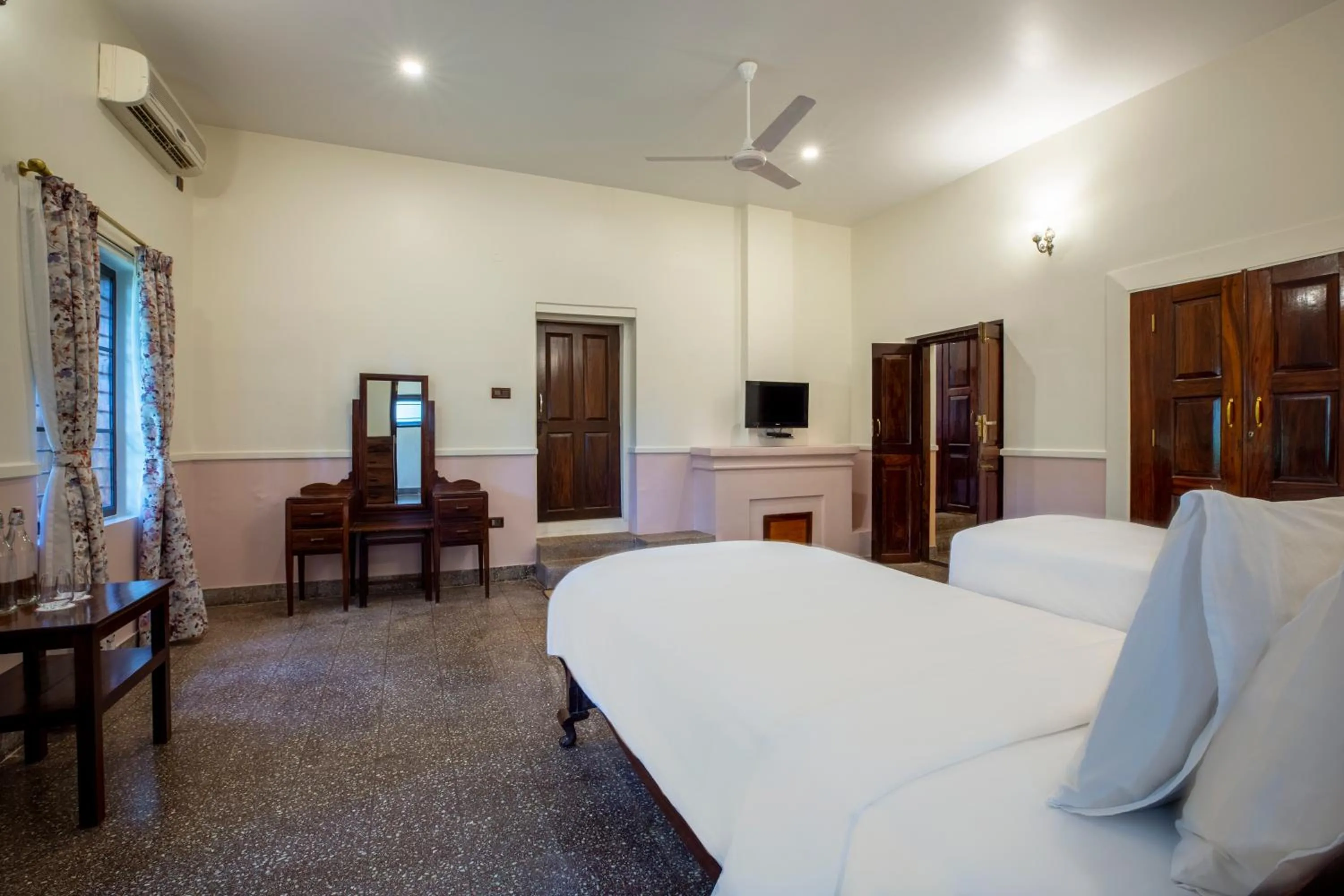 Bed in Ama Plantation Trails Coorg