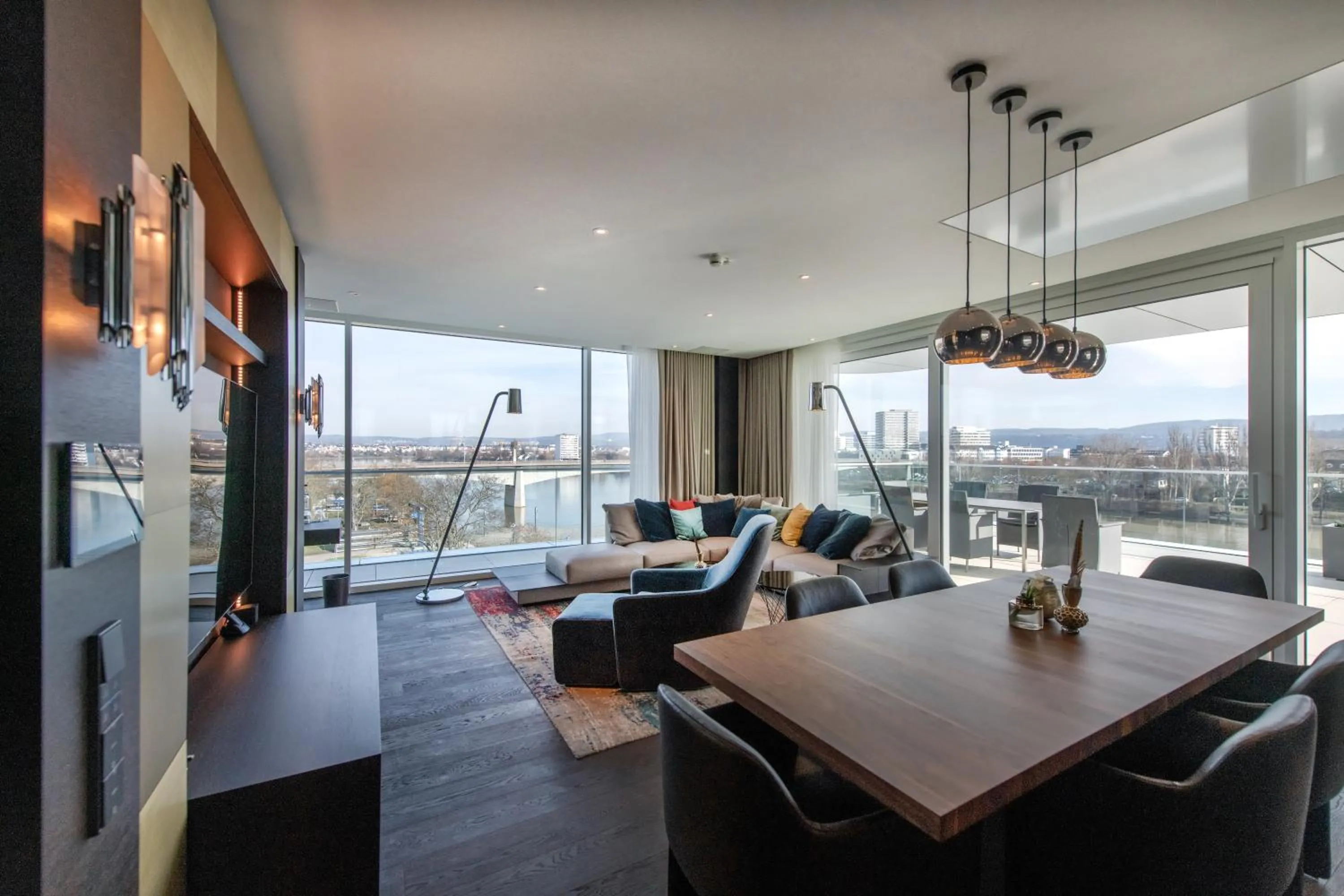 Living room in FÄHRHAUS Koblenz