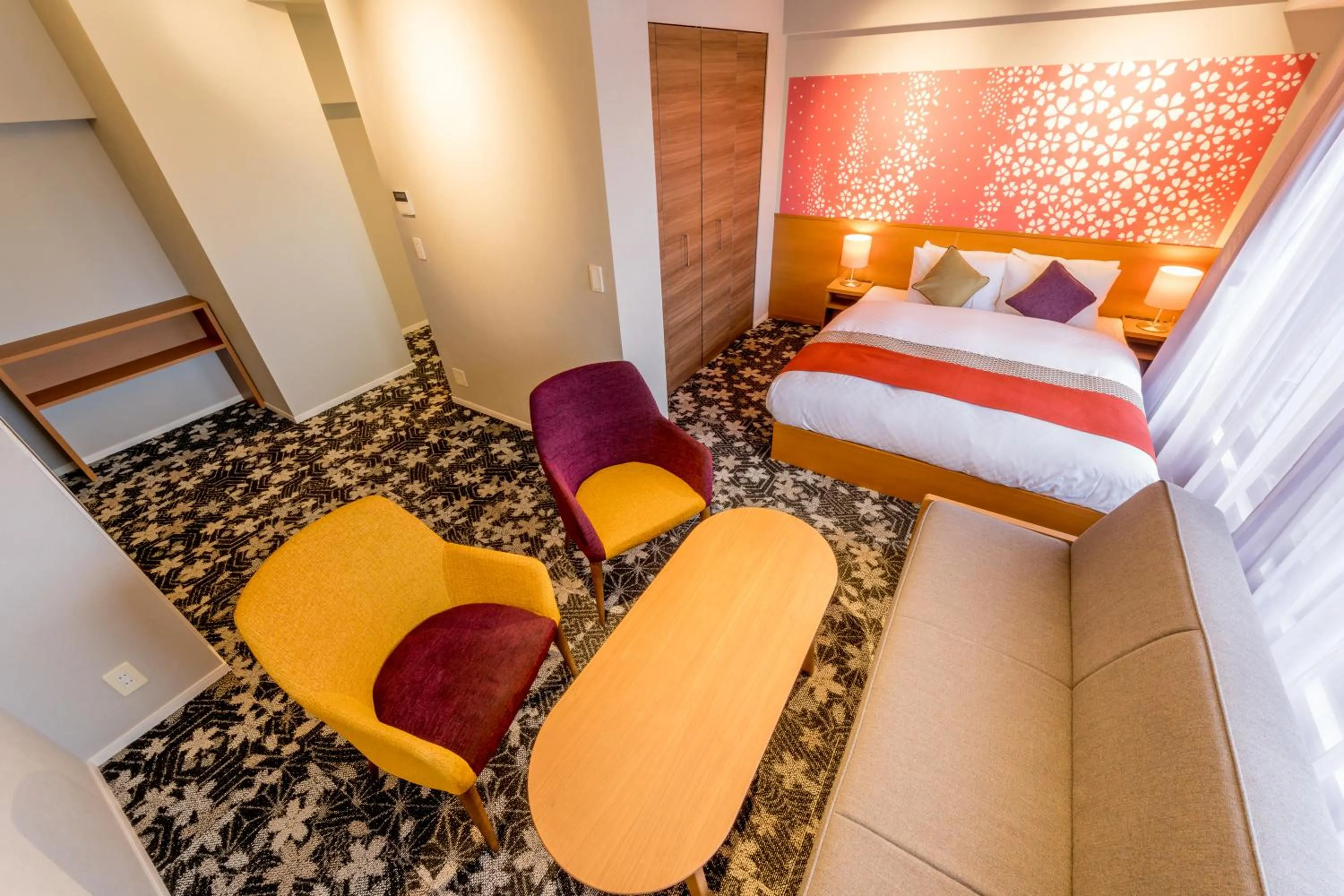 Bed in RESI STAY THE KYOTO