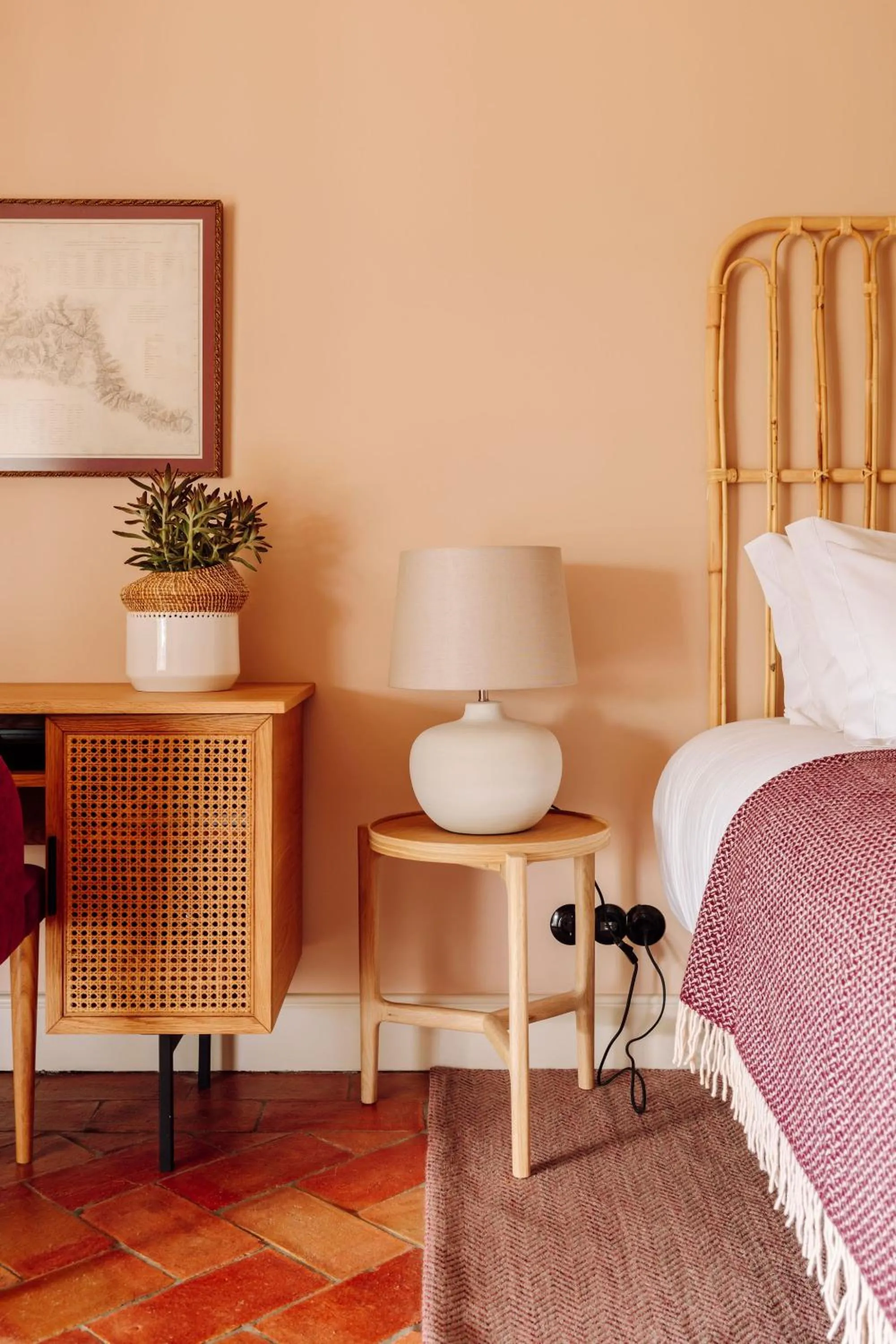 Bedroom, Bed in Quinta Nova Winery House - Relais & Châteaux