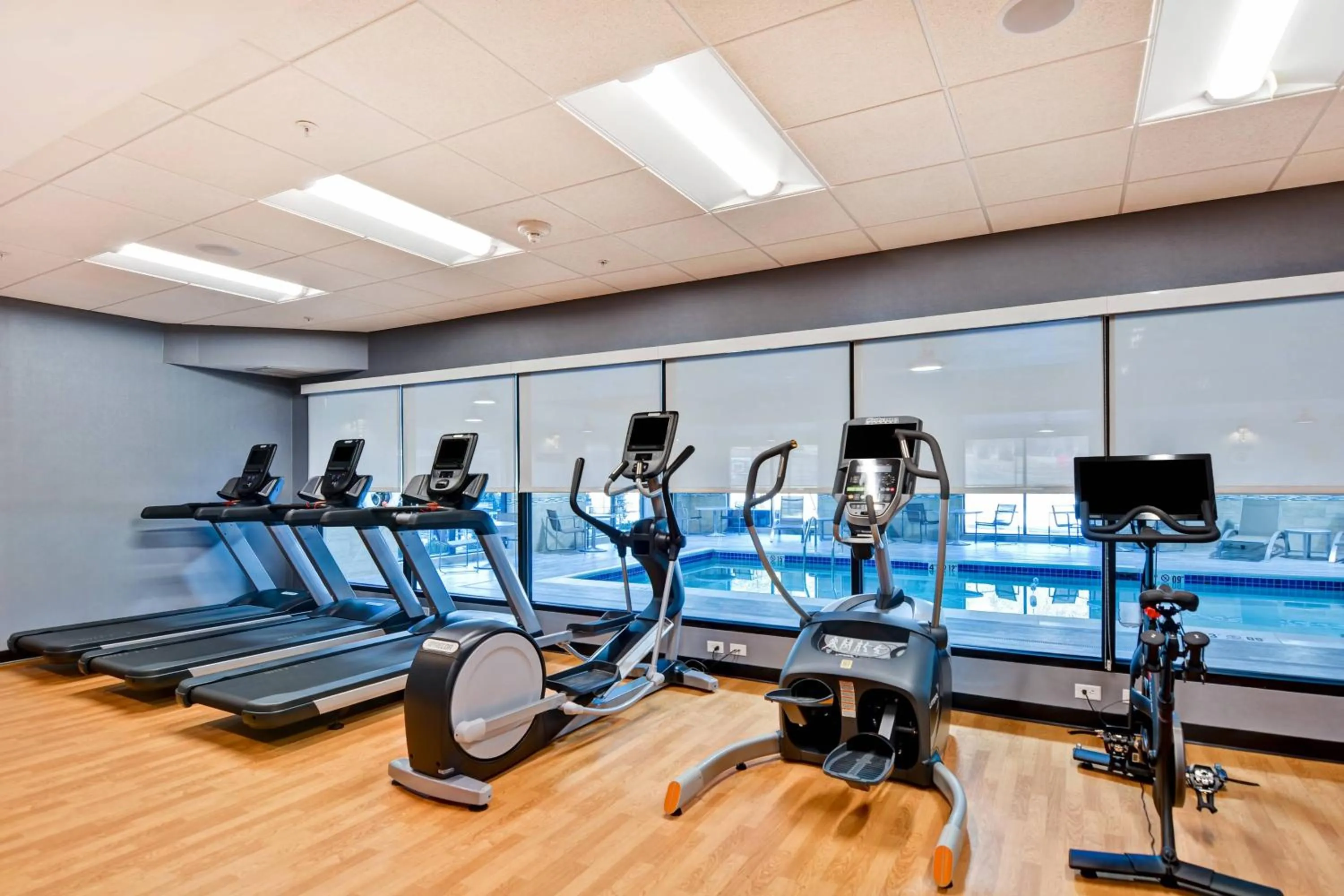 Fitness centre/facilities in TownePlace Suites by Marriott Bridgewater Branchburg