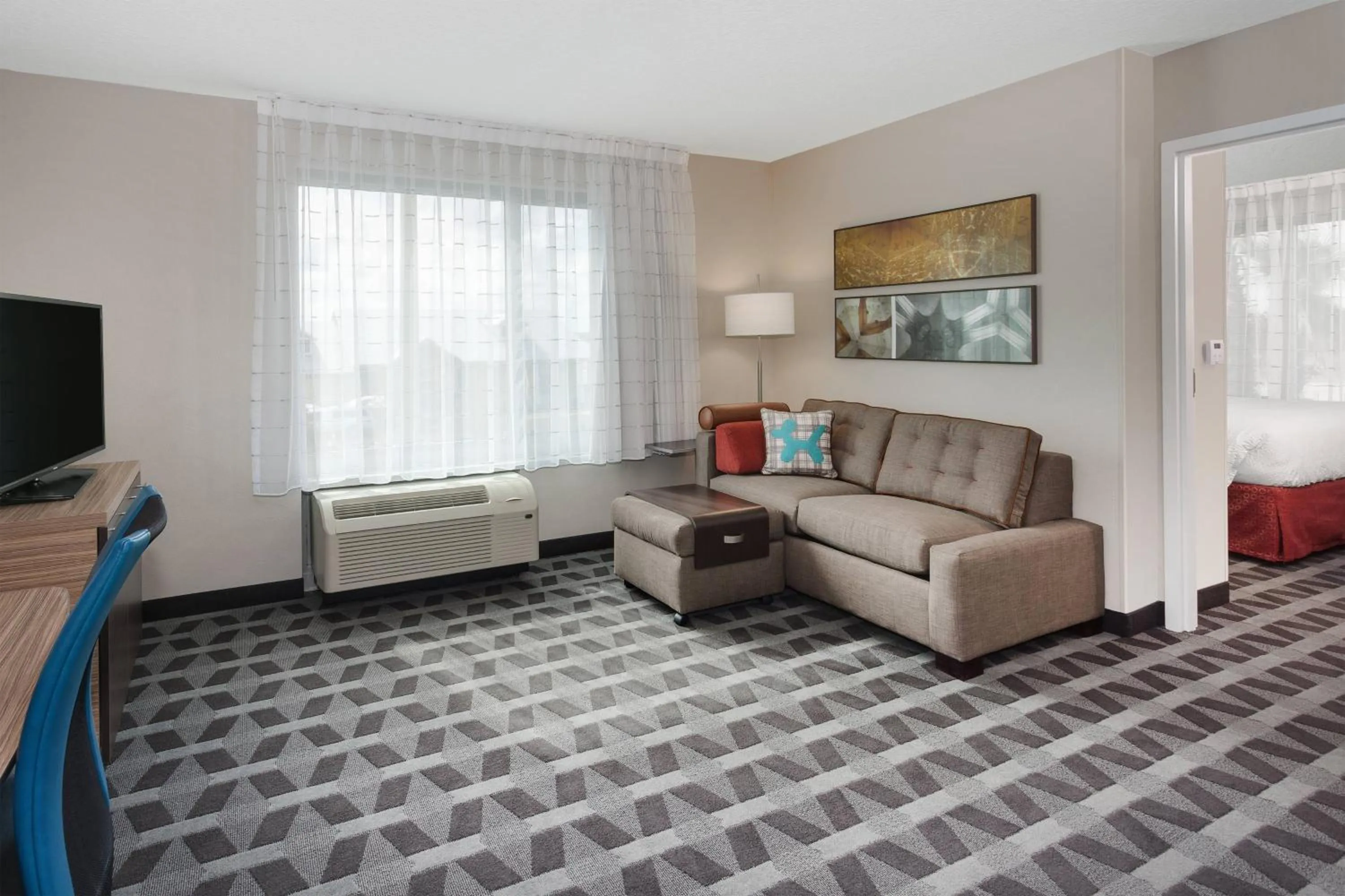 Living room in TownePlace Suites by Marriott Titusville Kennedy Space Center