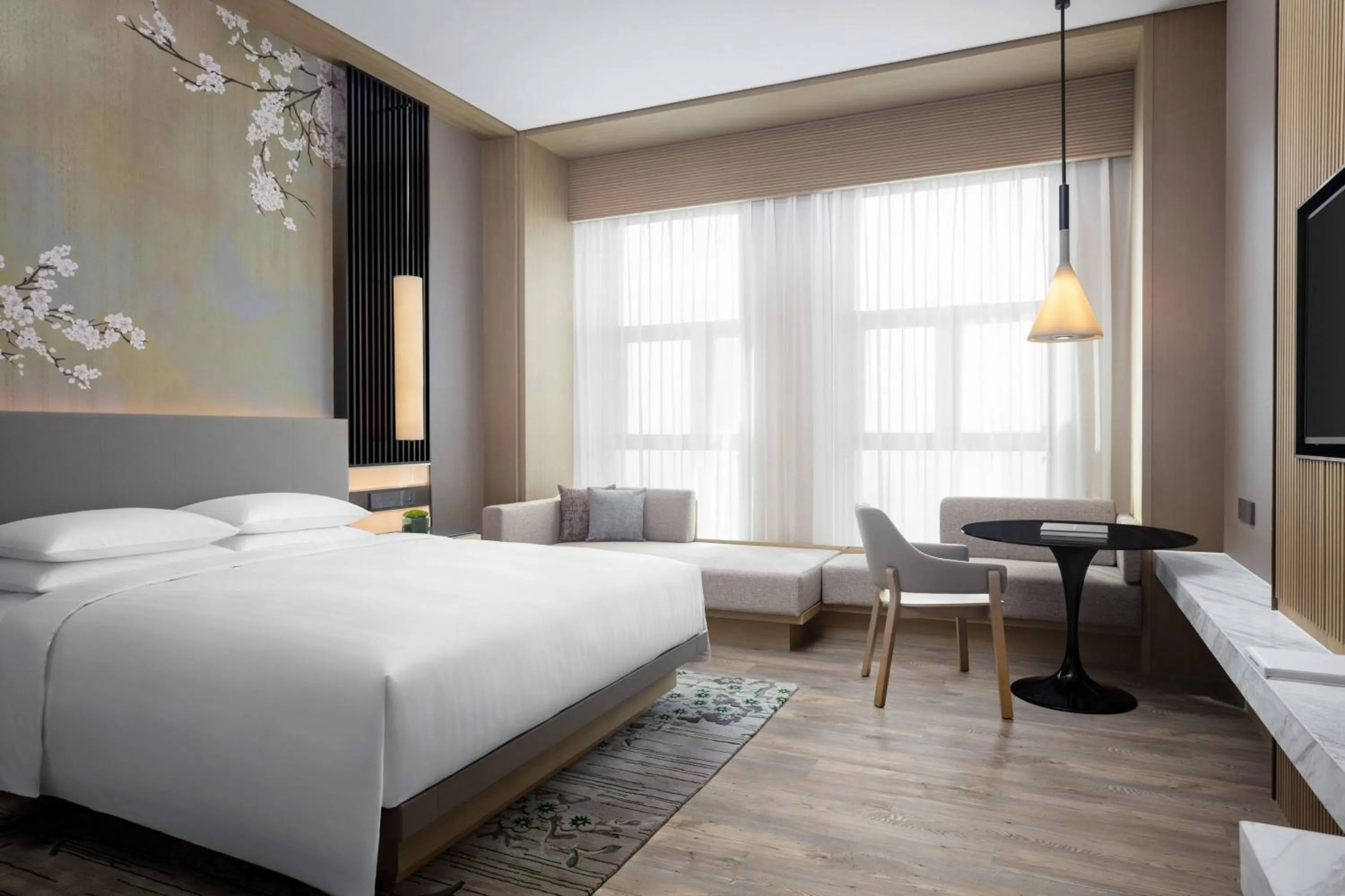 Photo of the whole room, Bed in Courtyard by Marriott Jiangsu Taizhou