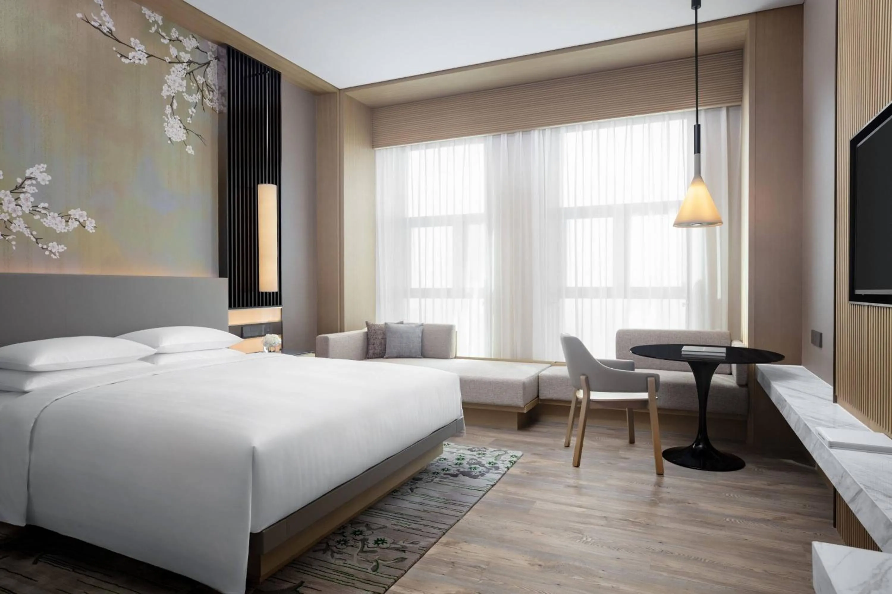 Photo of the whole room, Bed in Courtyard by Marriott Jiangsu Taizhou