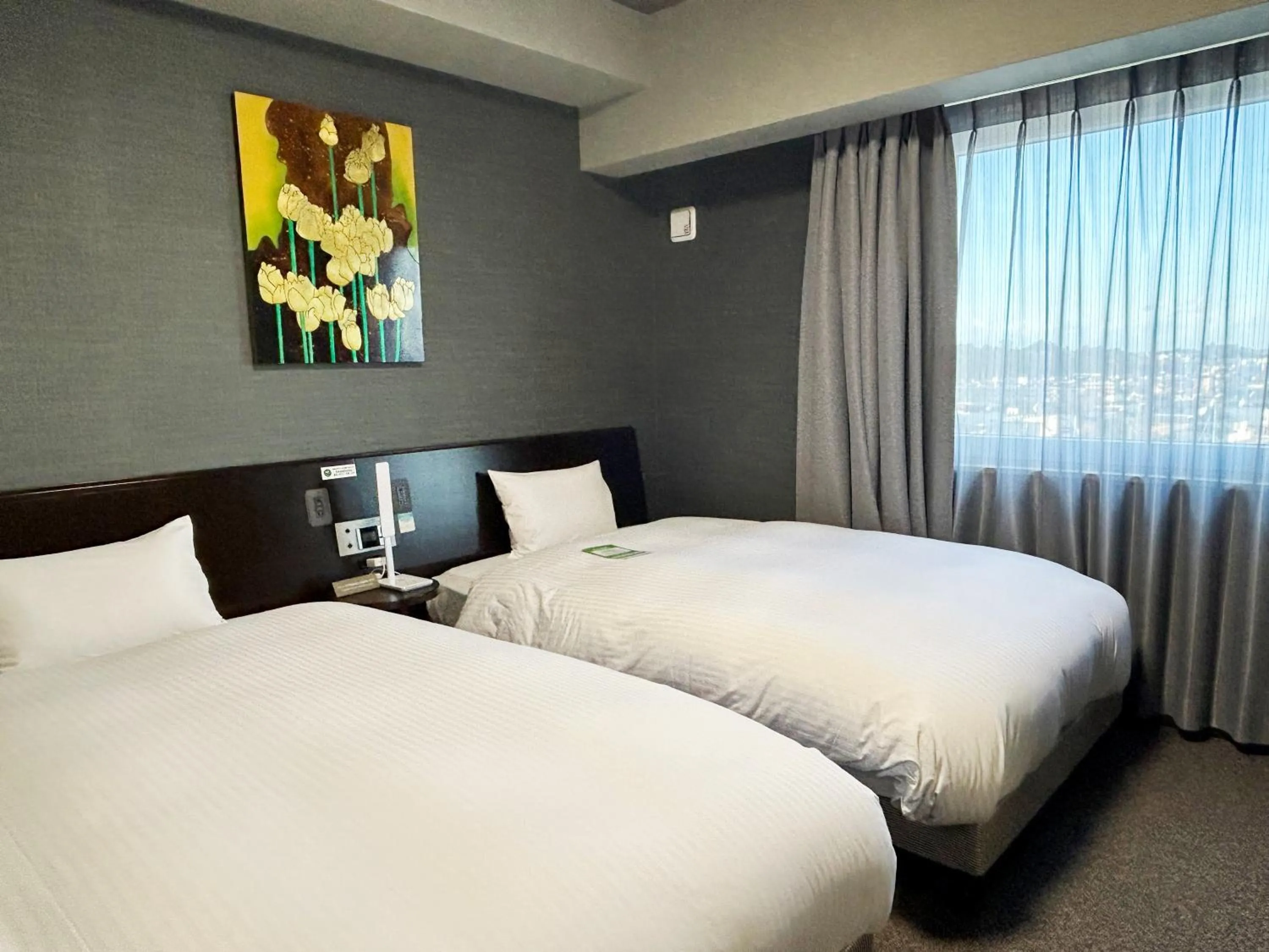 Photo of the whole room, Bed in Hotel Route-Inn Iwata Inter