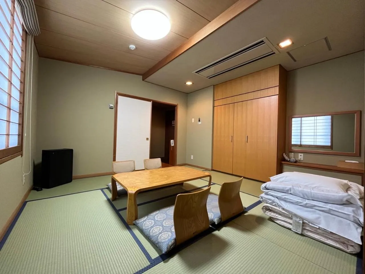 Photo of the whole room, Bed in Hotel Route-Inn Seibu Chichibu Ekimae