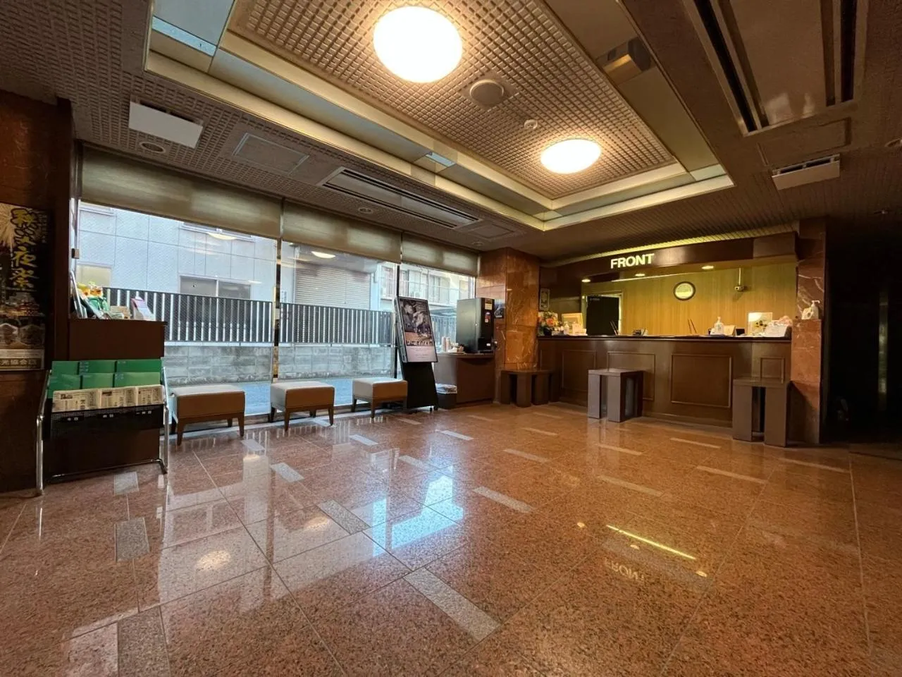 Lobby or reception in Hotel Route-Inn Seibu Chichibu Ekimae
