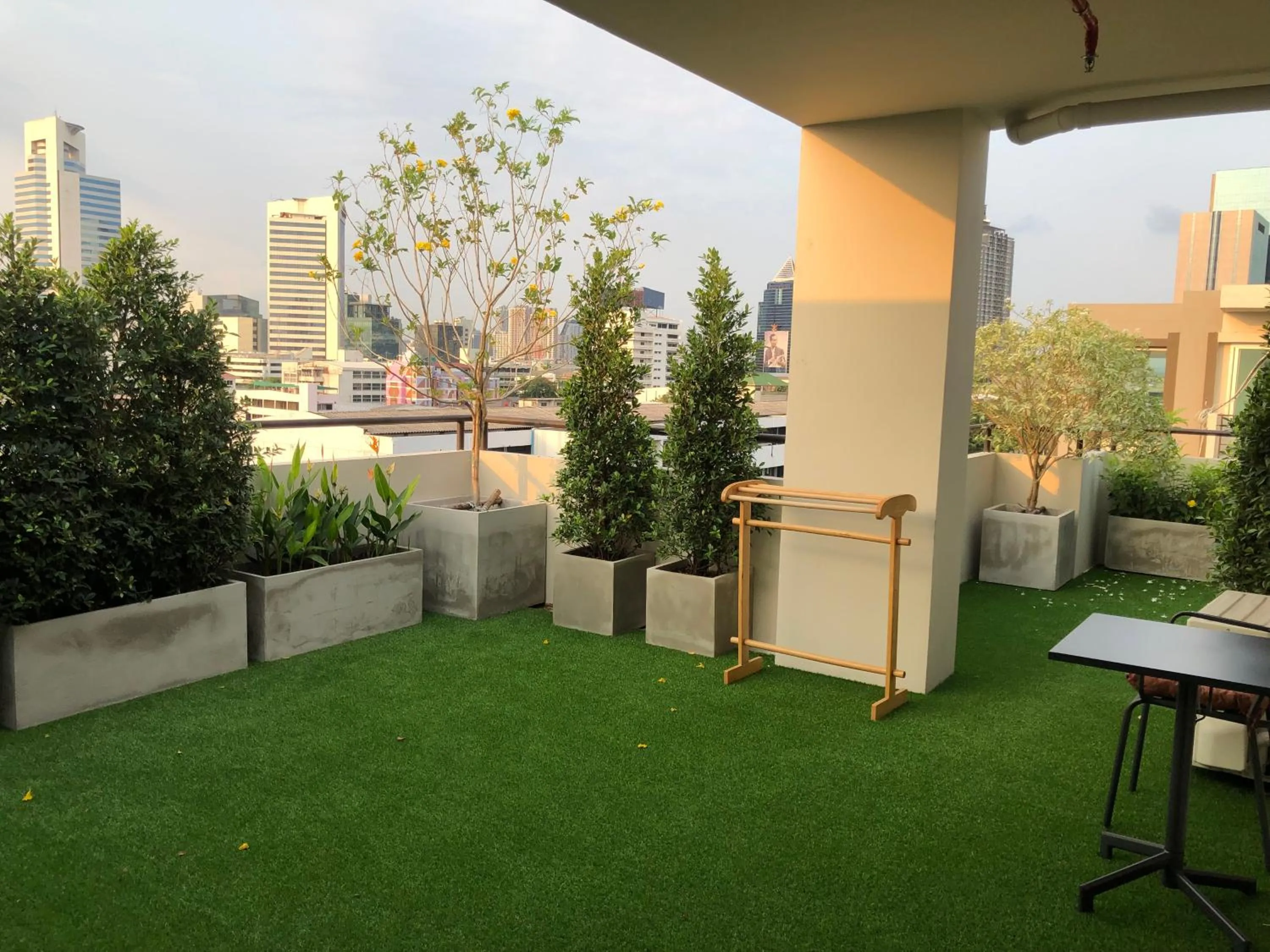 Garden in The Lux Ladprao 10