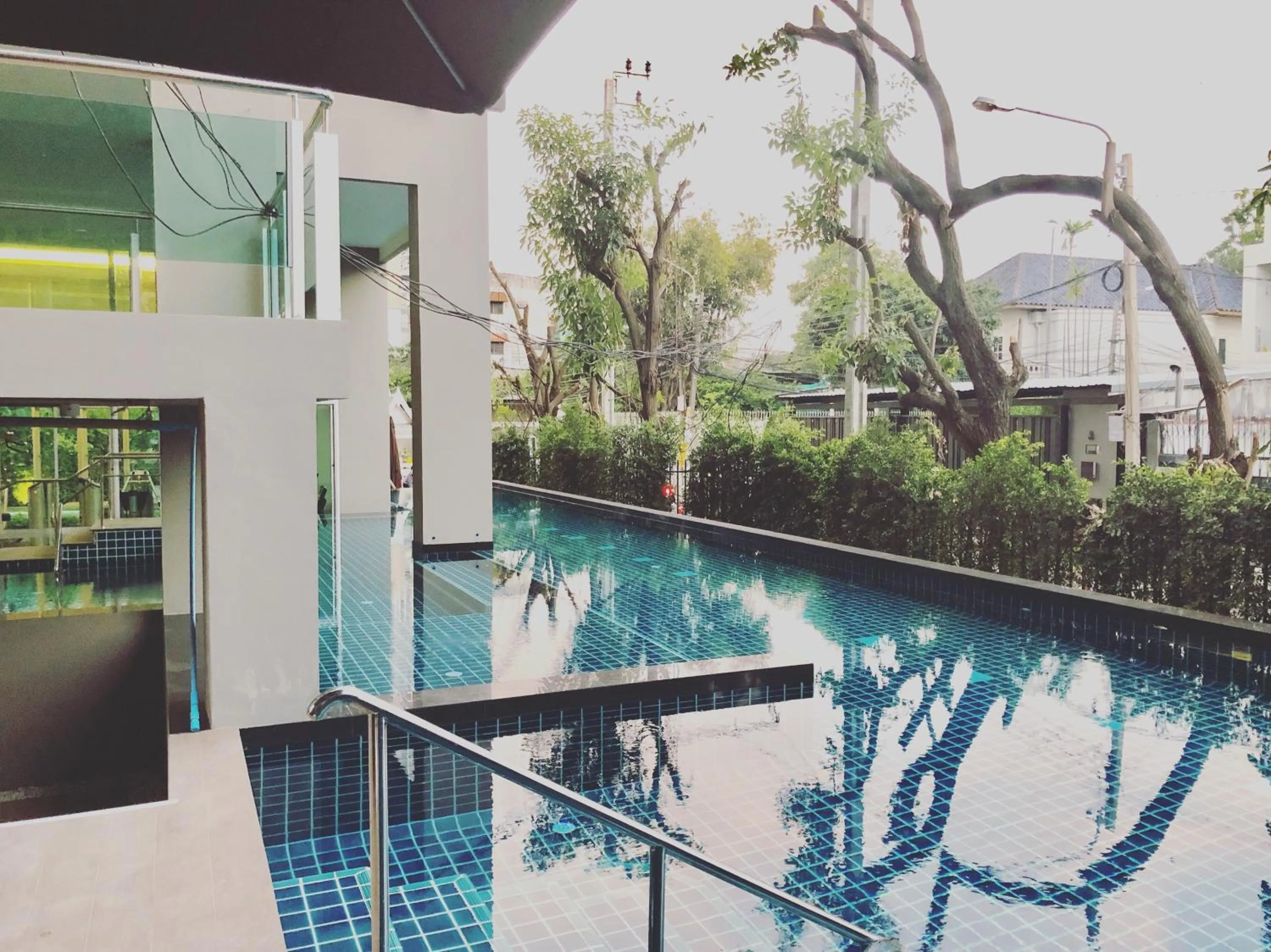 Pool view in The Lux Ladprao 10