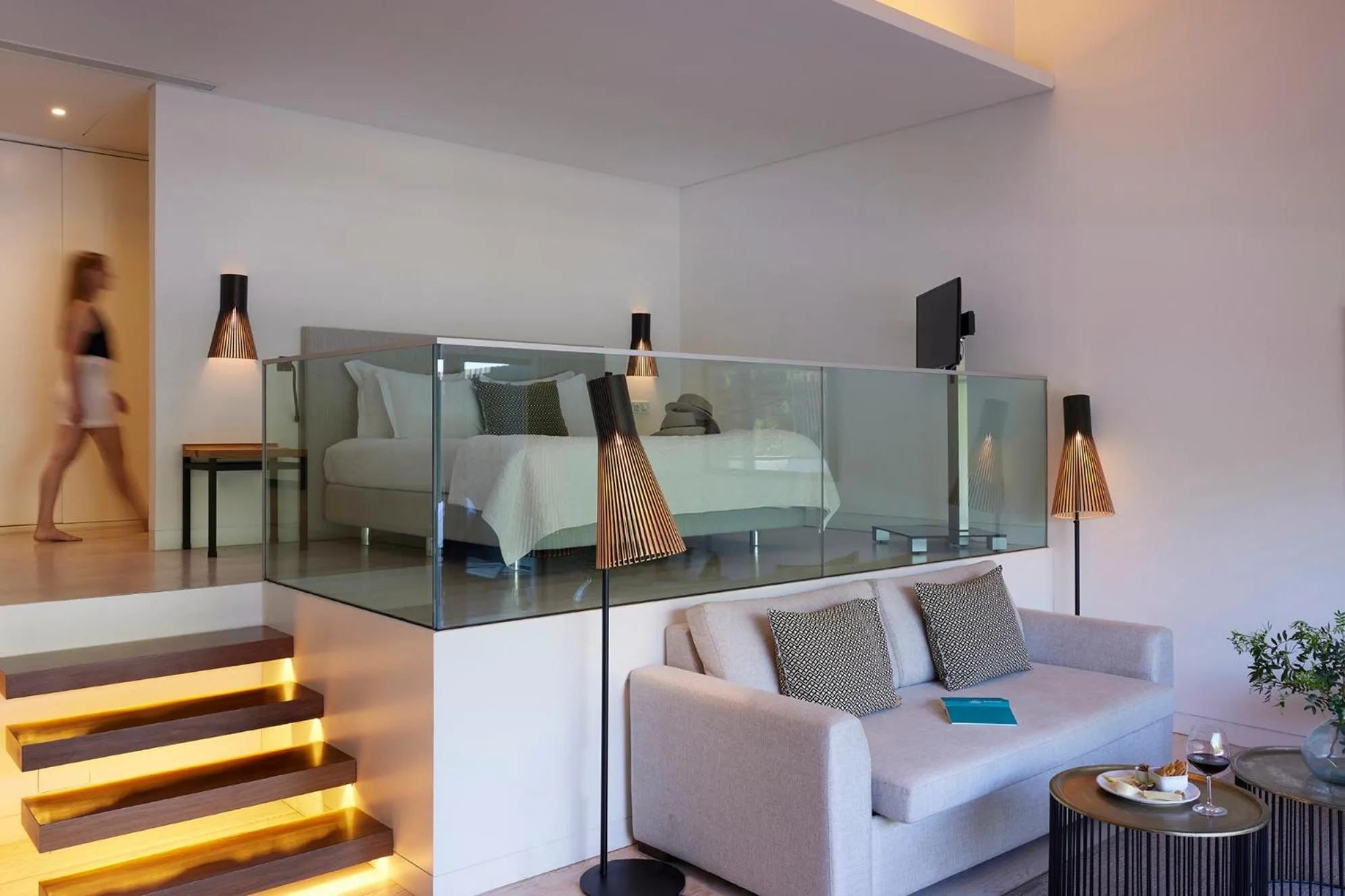 Living room in Octant Praia Verde