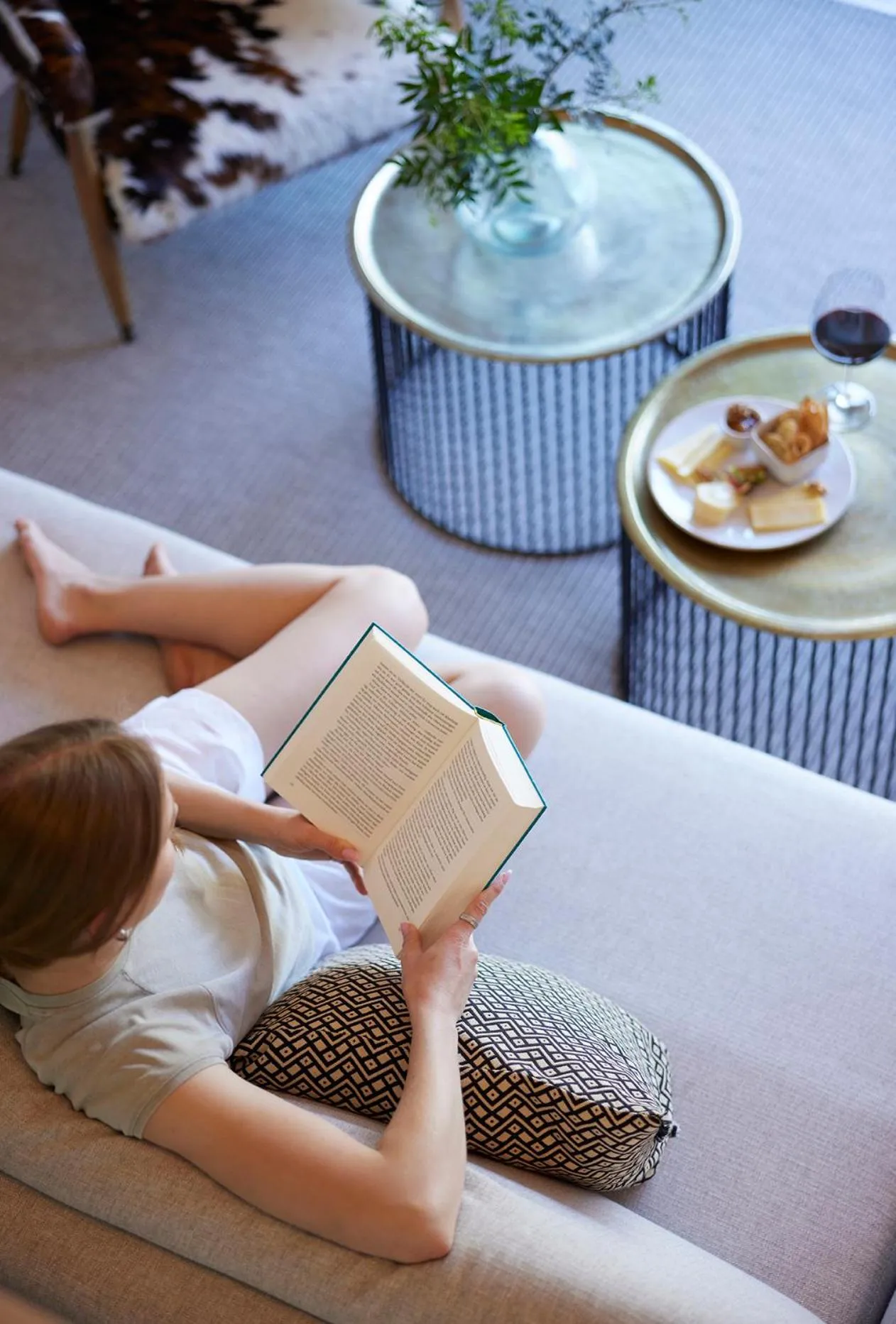 Living room in Octant Praia Verde