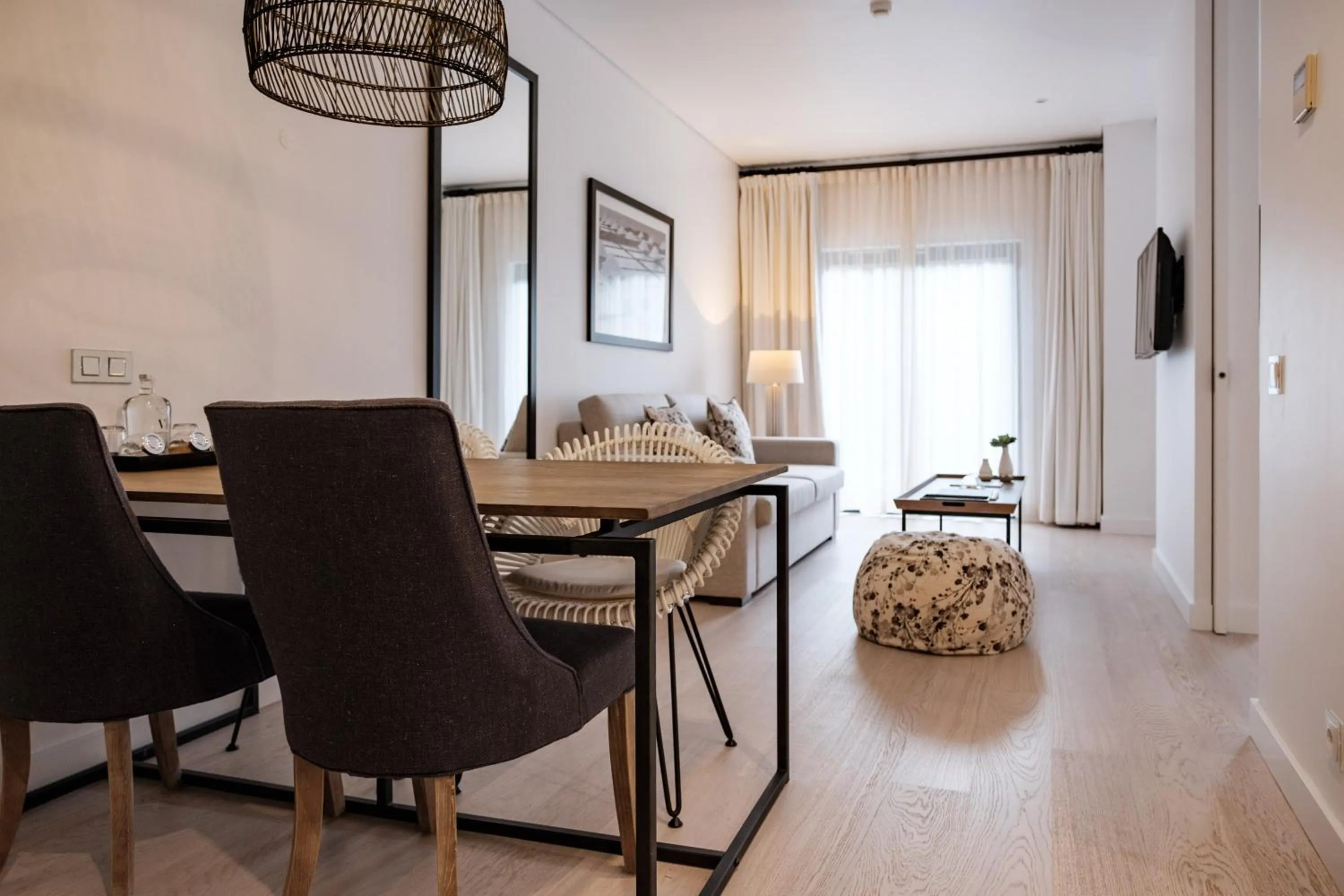 Living room in Octant Praia Verde