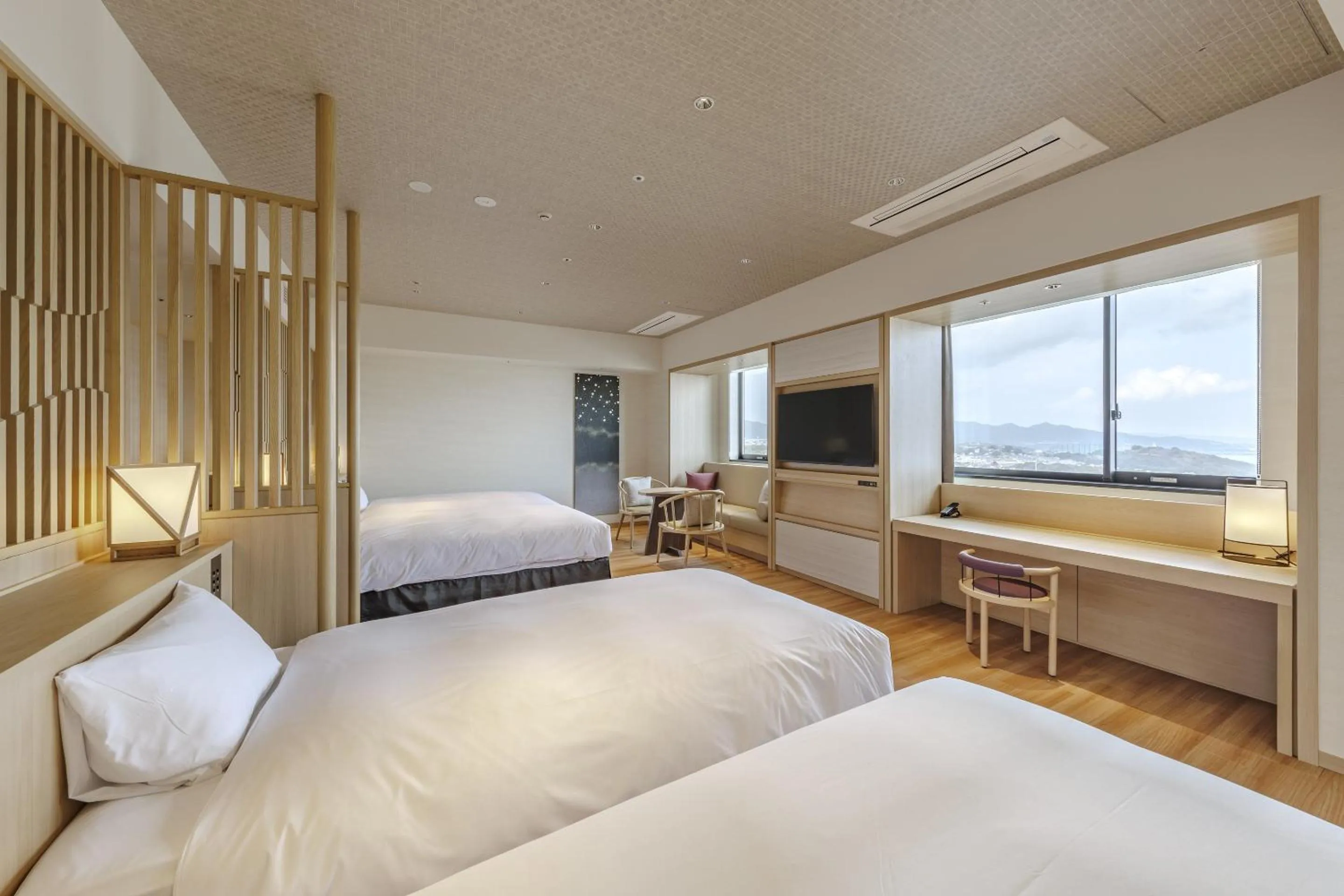 Photo of the whole room, Bed in Beppu SUGINOI HOTEL