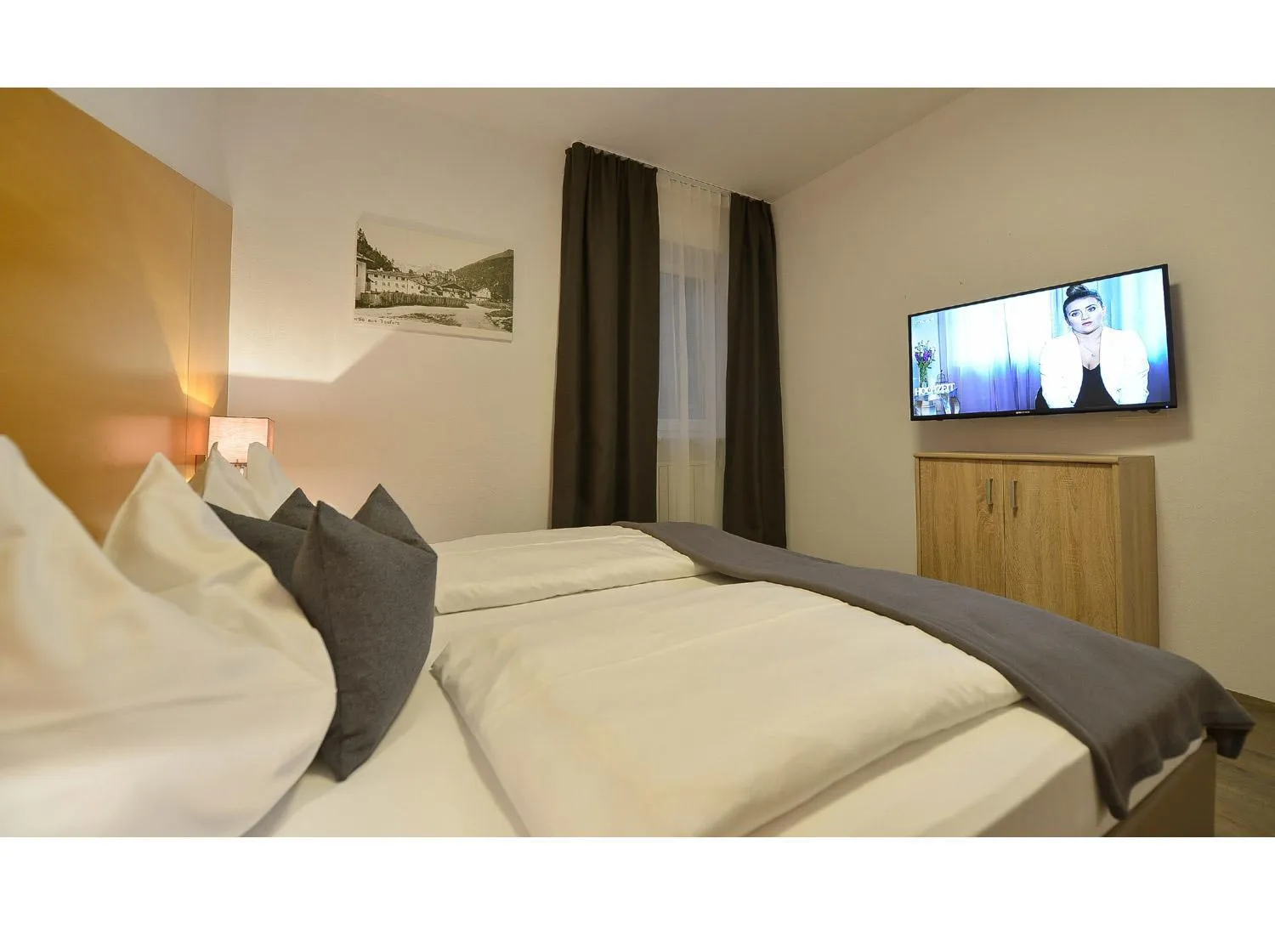 Bed in Apparthotel Central