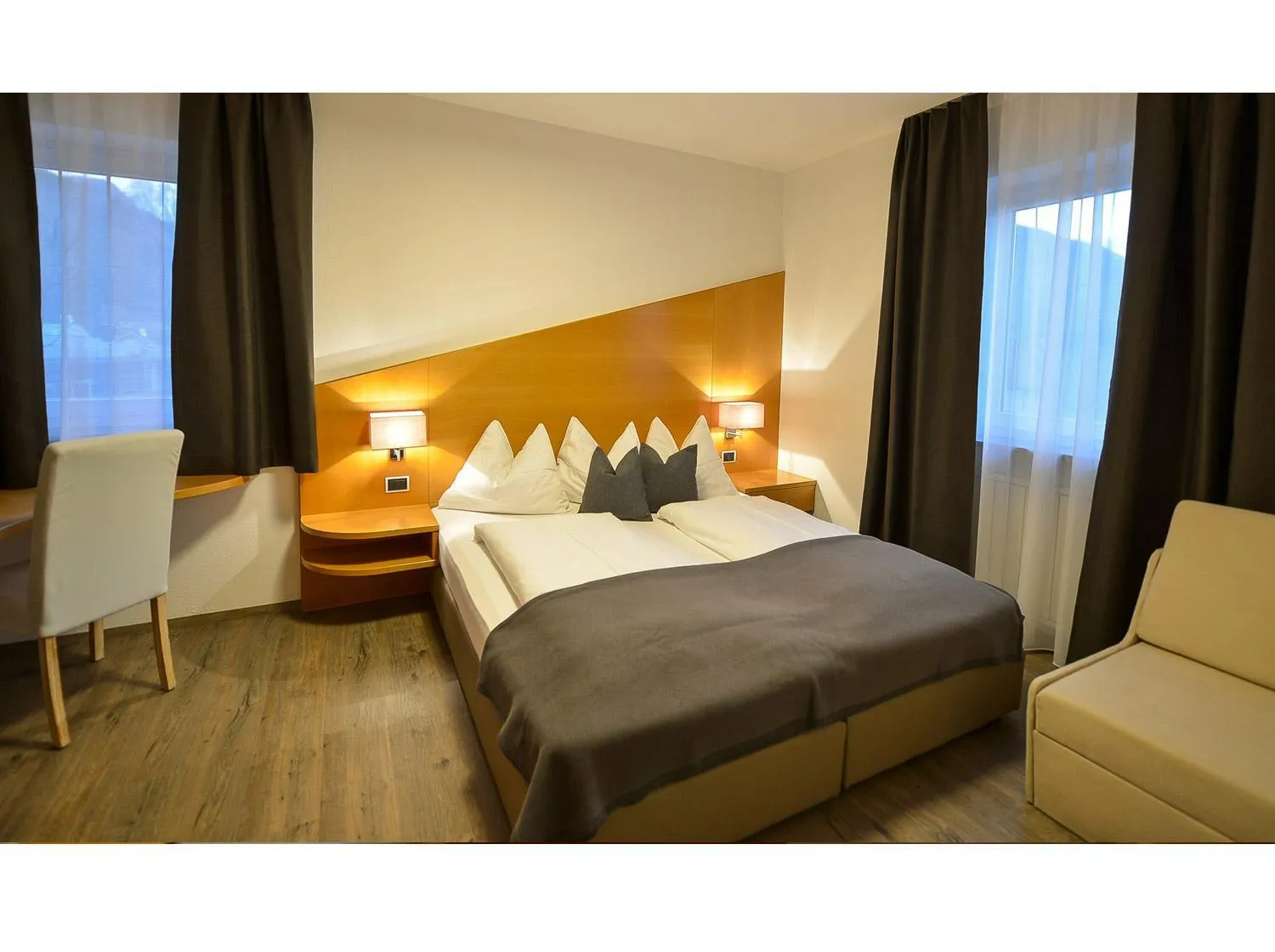 Bed in Apparthotel Central