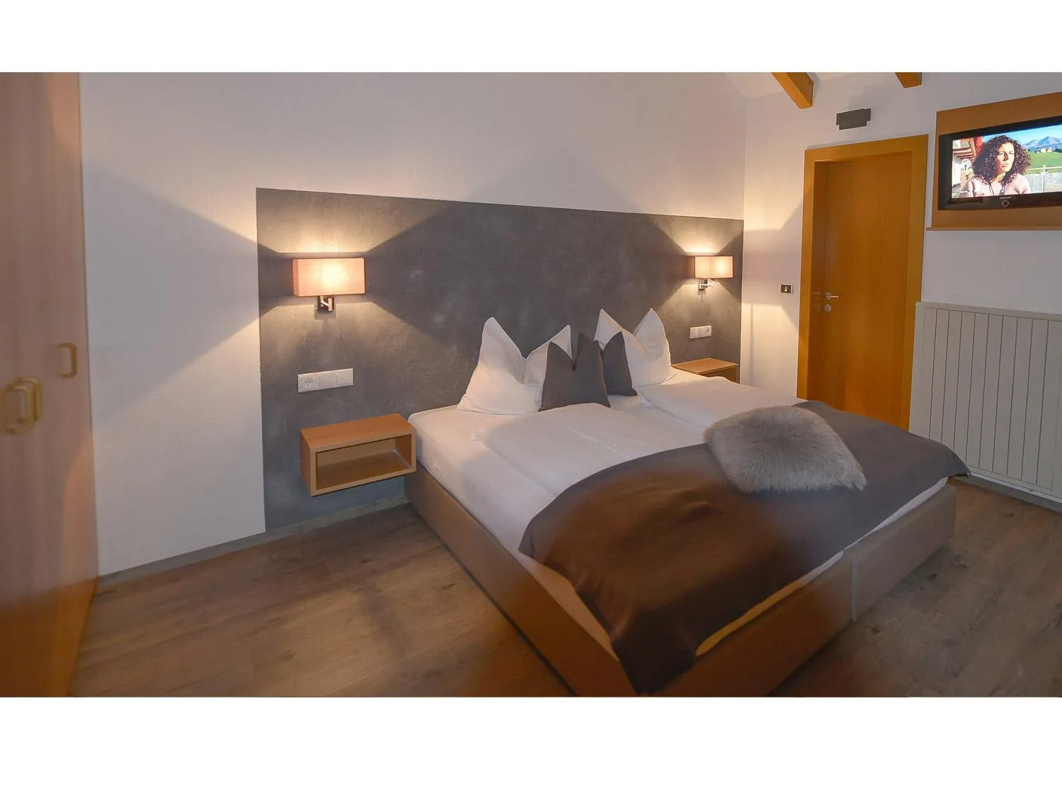 Bed in Apparthotel Central