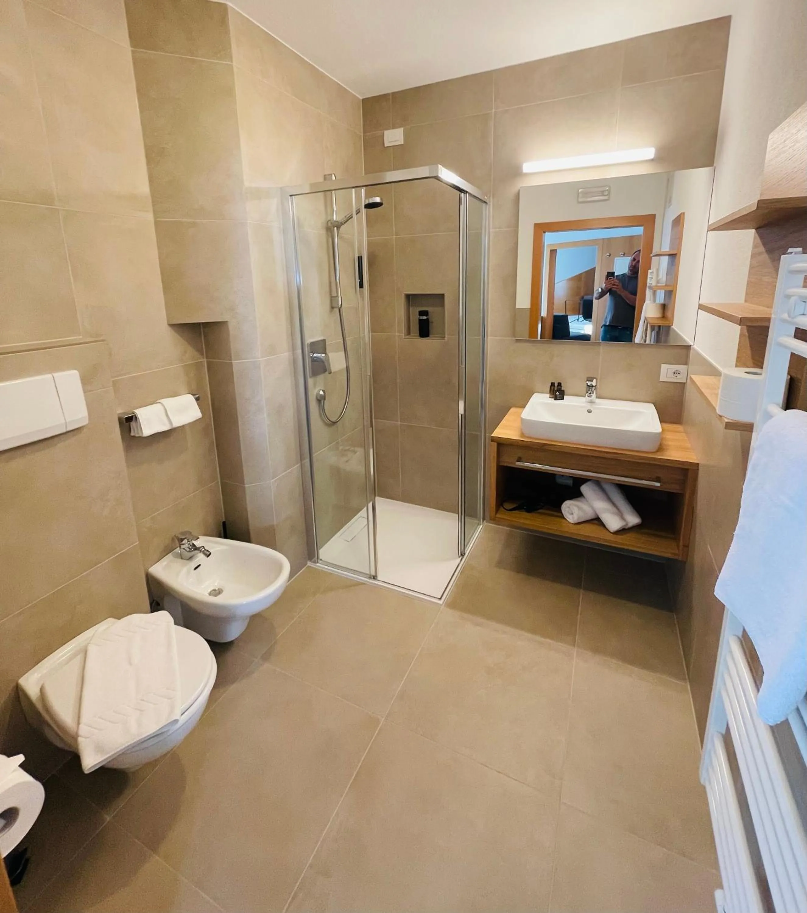 Bathroom in Apparthotel Central